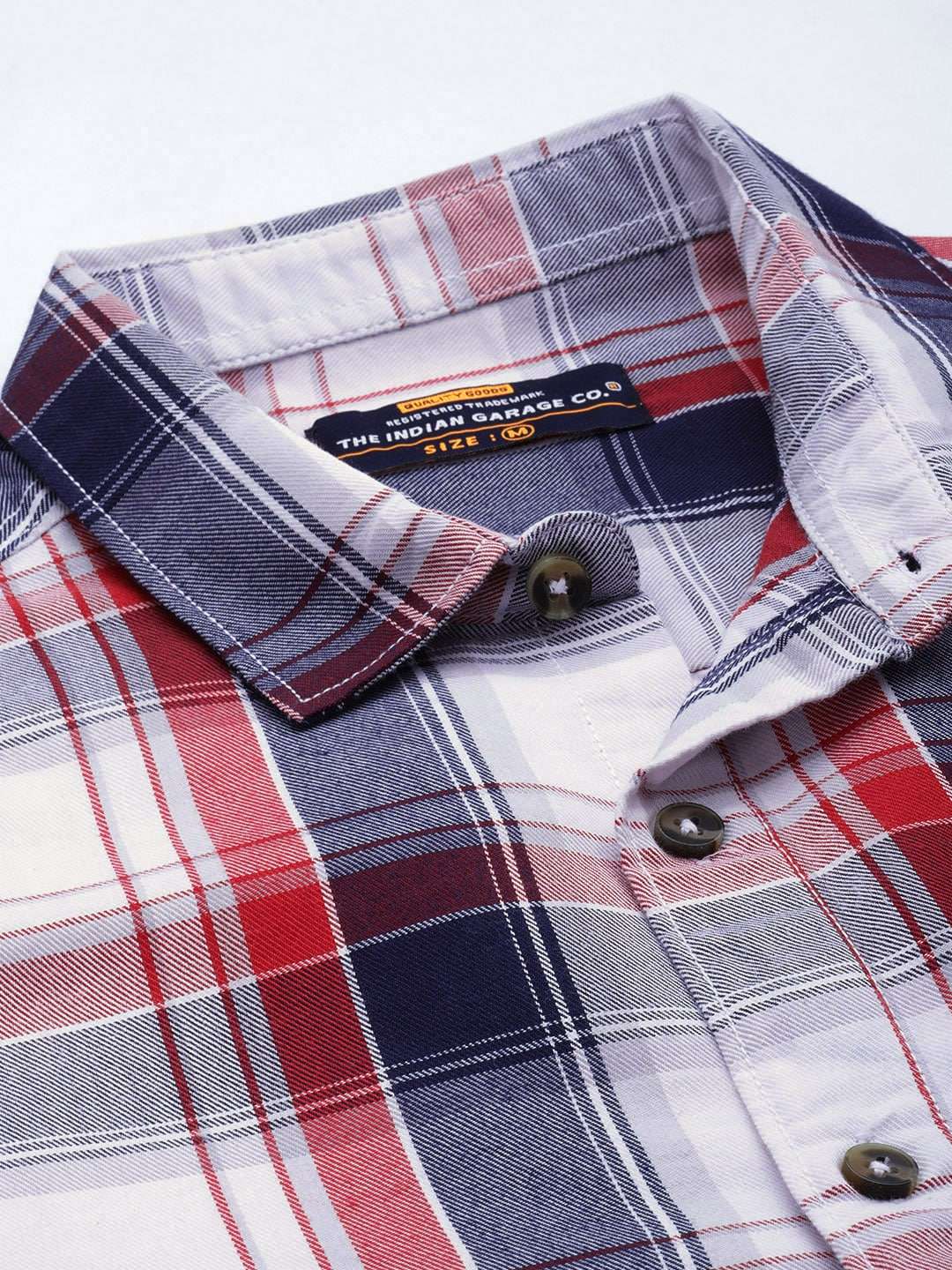 Shop Men Checked Shirt Online.