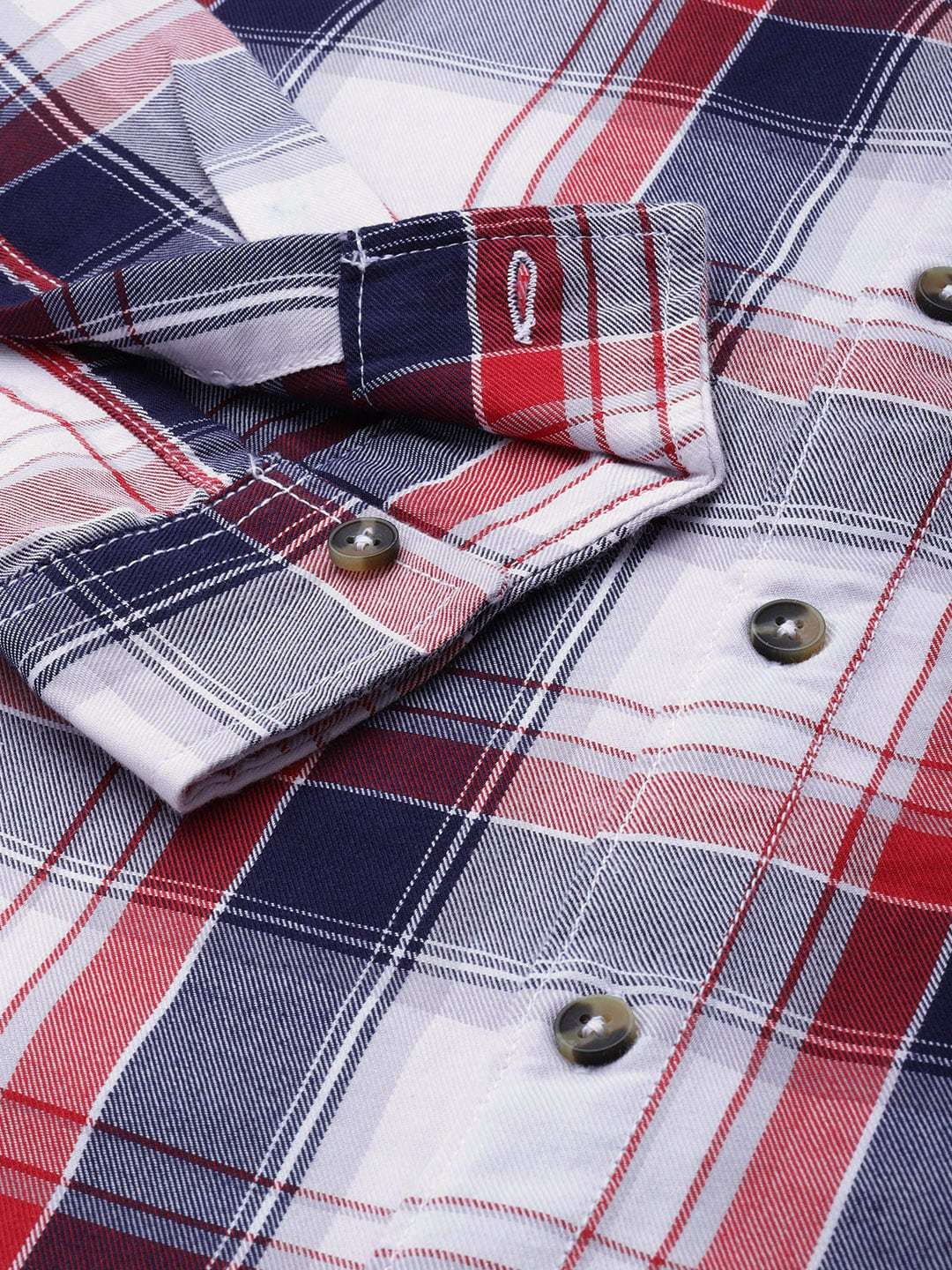 Shop Men Checked Shirt Online.