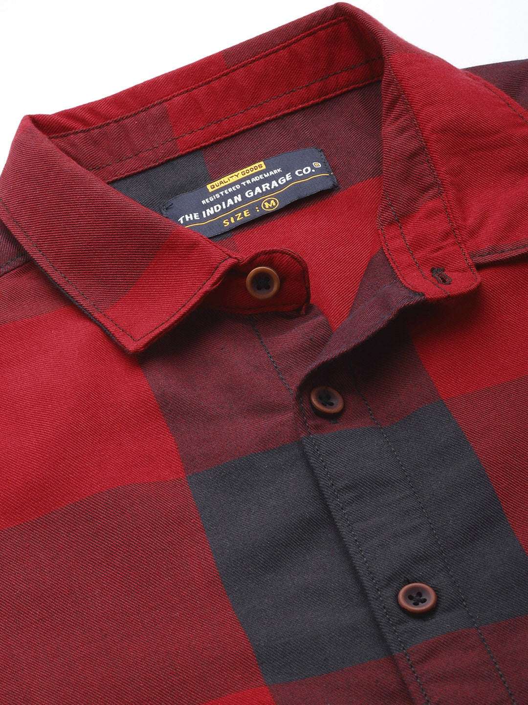 Shop Men Checked Shirt Online.