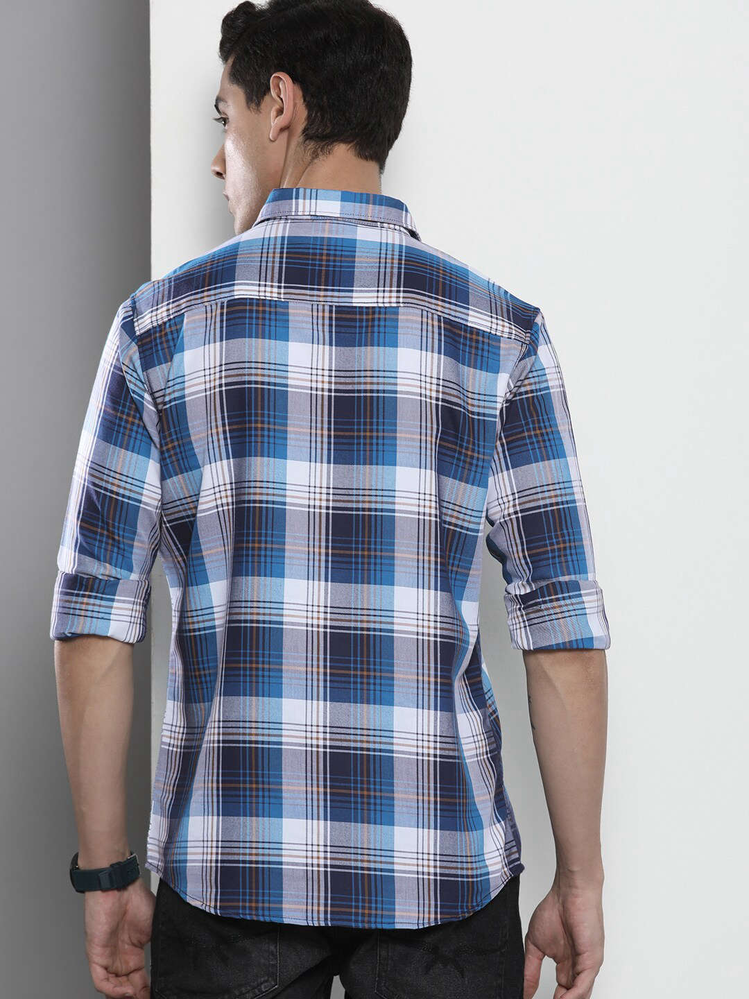 Shop Men Check Shirt Online.