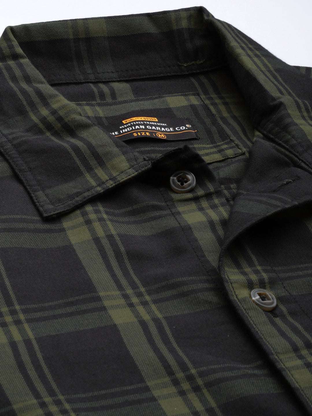 Shop Men's Checked Regular Fit Shirt Online.