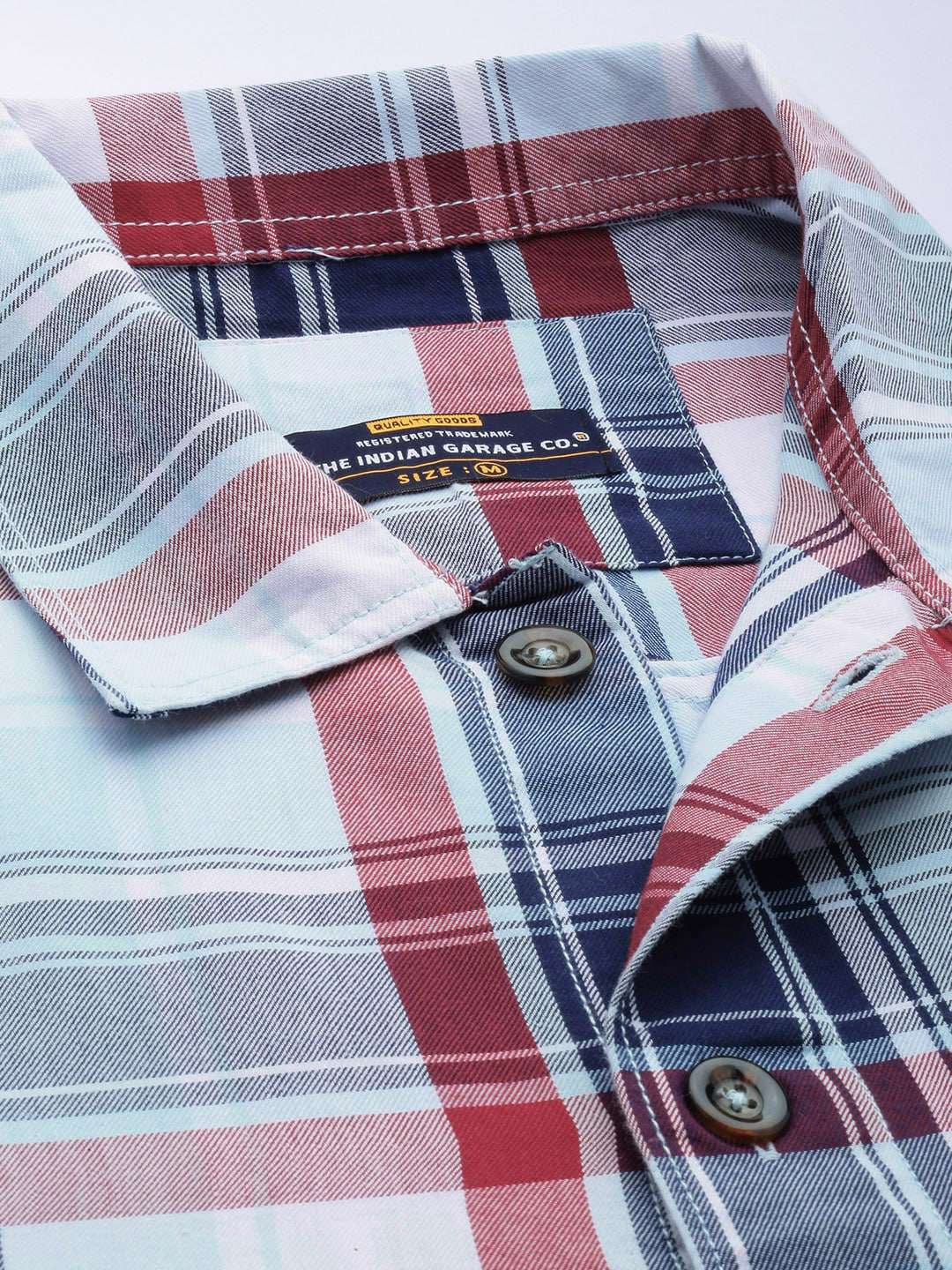 Shop Men Checked Shirt Online.