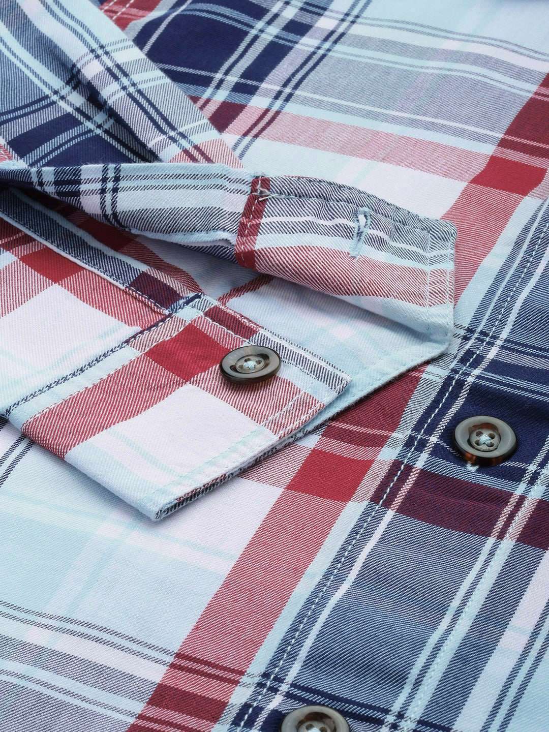 Shop Men Checked Shirt Online.