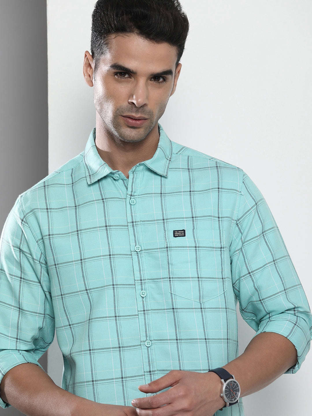 Shop Men Check Shirt Online.