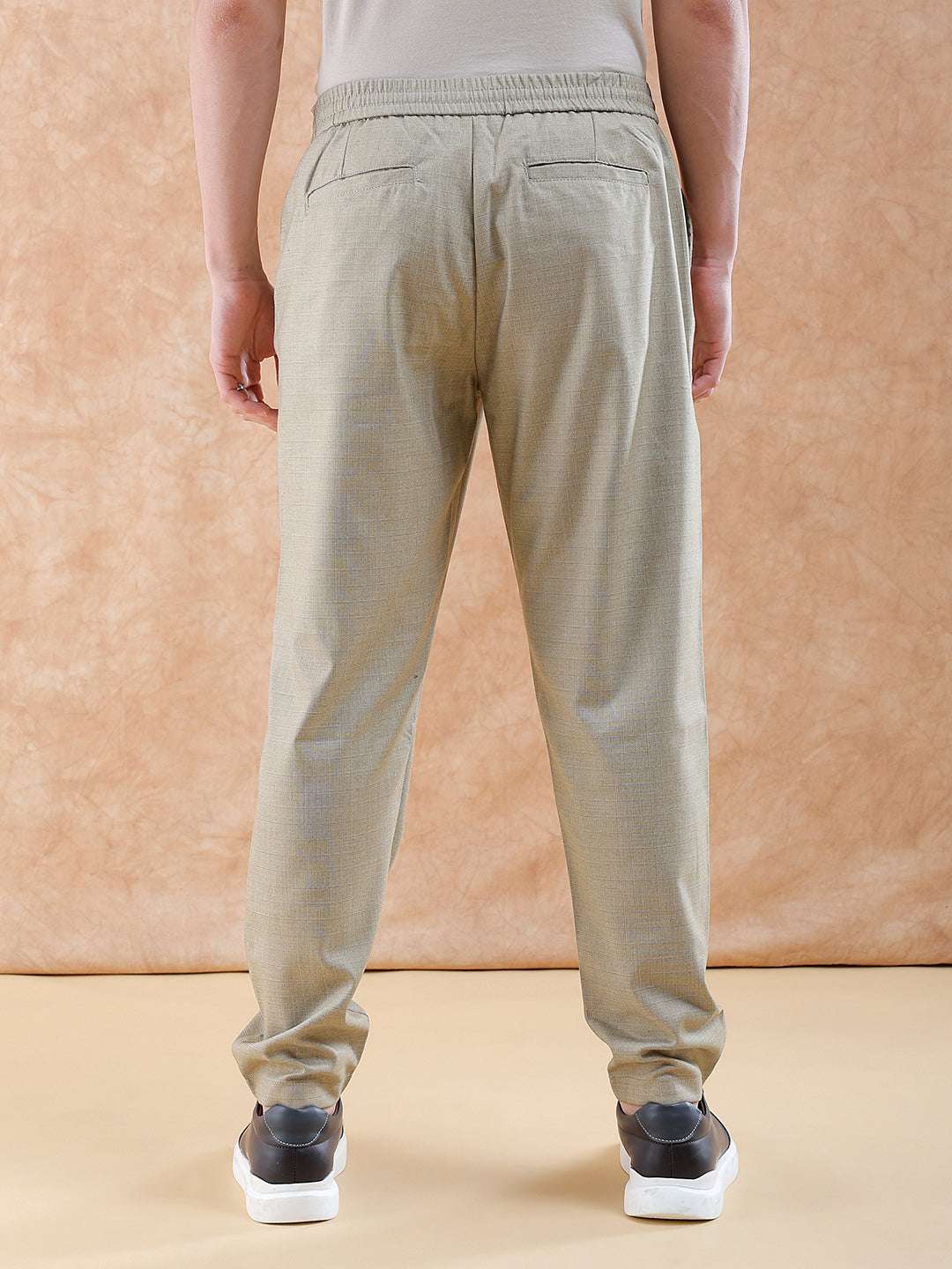 Shop Men Solid Trouser Online.