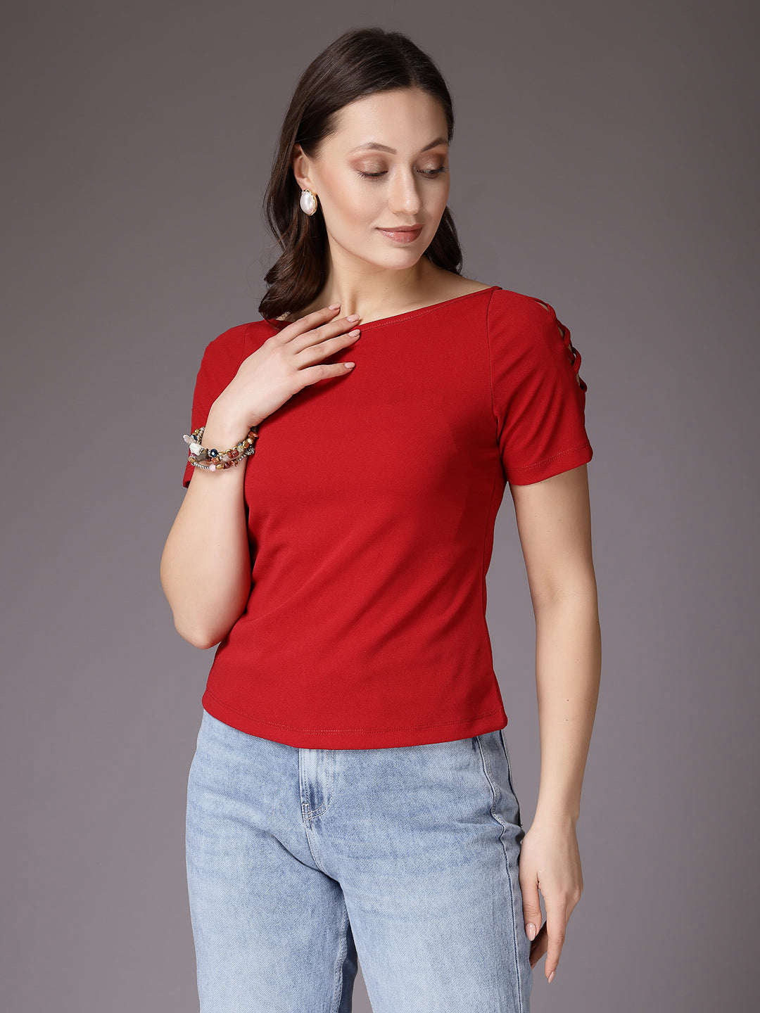 Shop Women Solid Top Online.