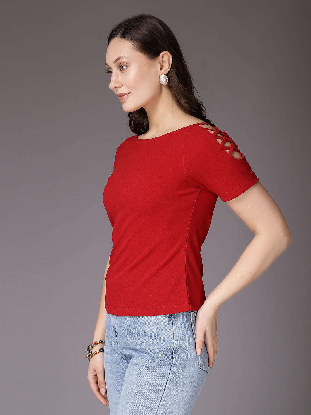 Shop Women Solid Top Online.