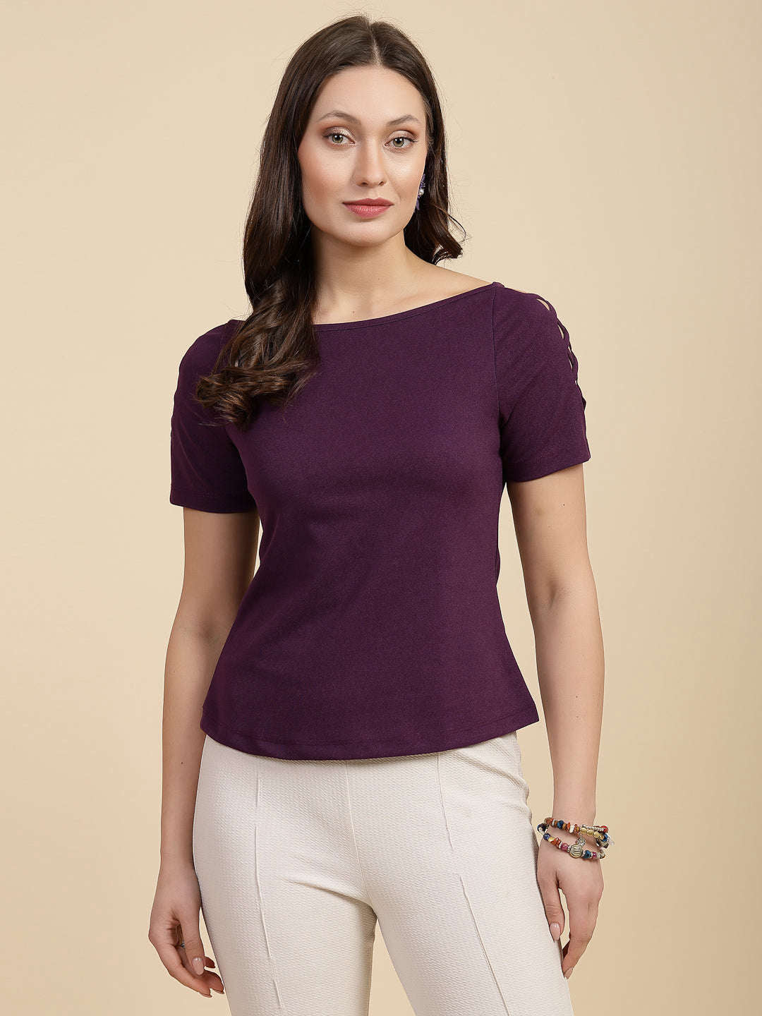 Shop Women Solid Top Online.