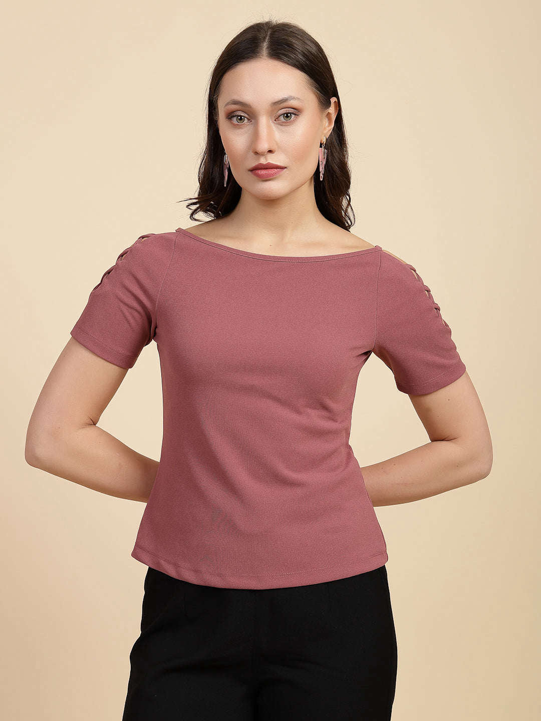 Shop Women Solid Top Online.