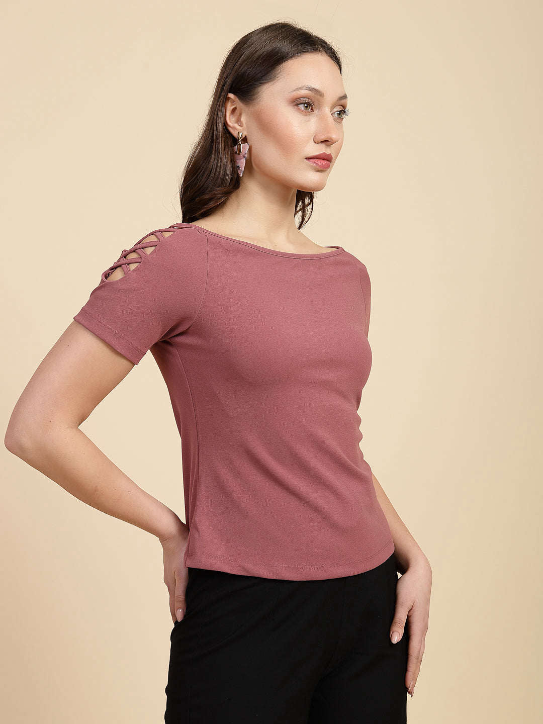 Shop Women Solid Top Online.