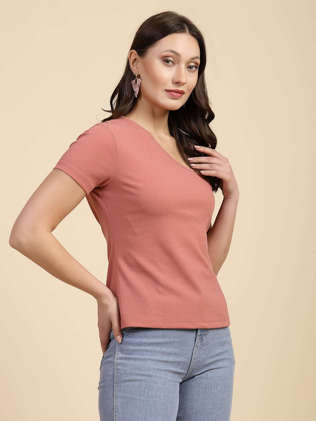 Shop Women Solid Top Online.