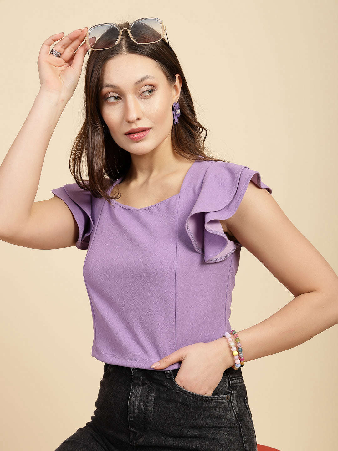 Shop Women Solid Top Online.