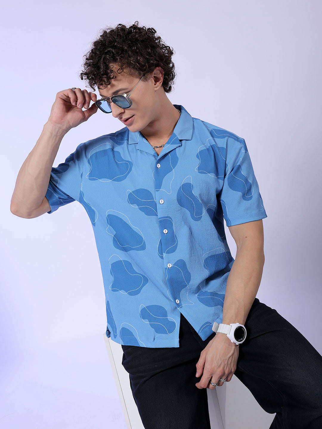 Shop Men Printed Shirt Online.