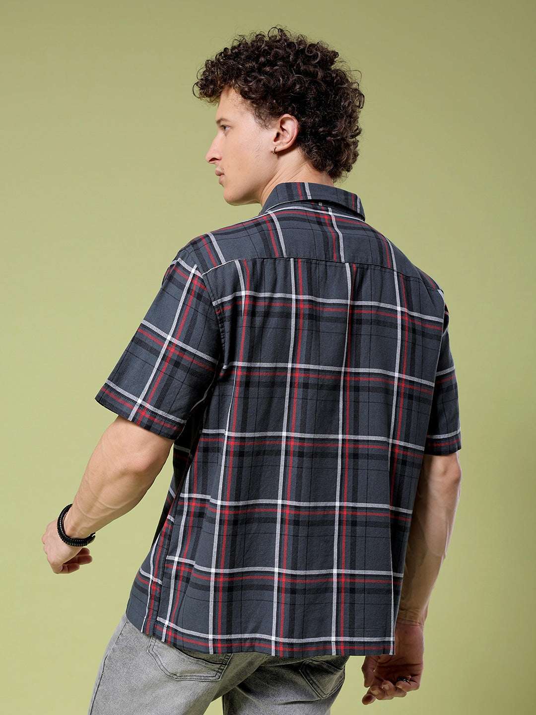 Shop Men Checked Shirt Online.