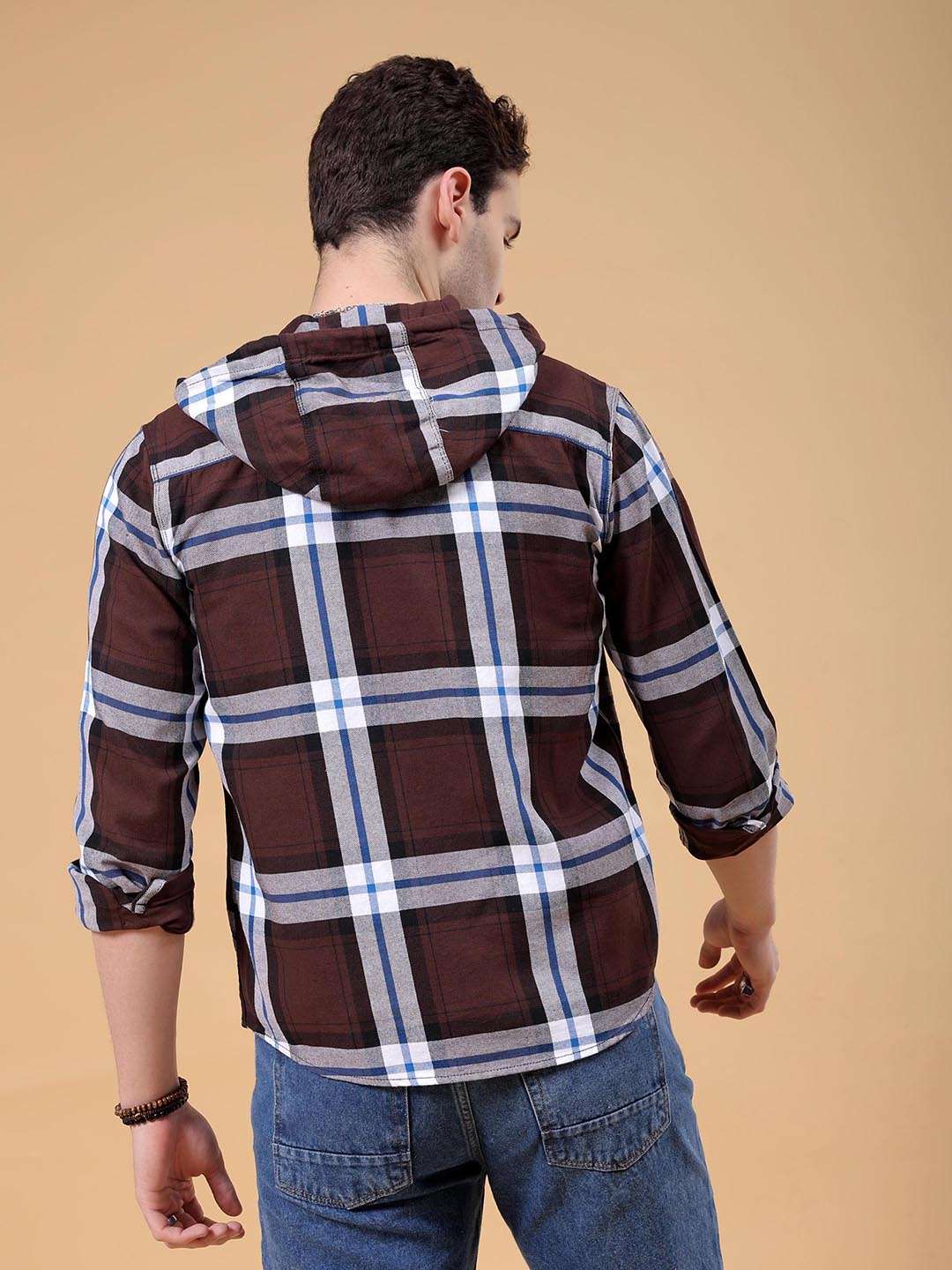 Shop Men Checked Shirt Online.