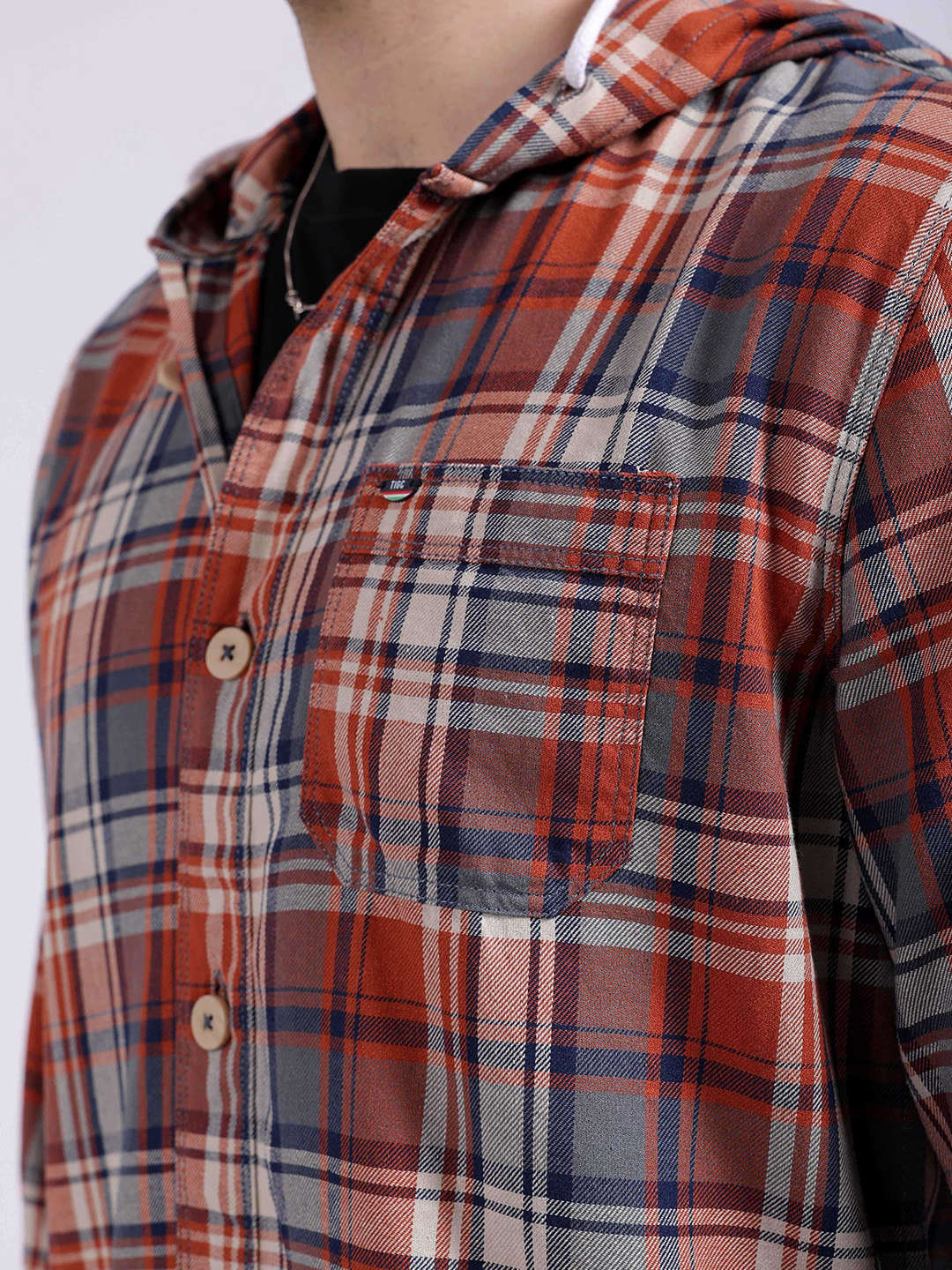 Shop Men Checked Shirt Online.