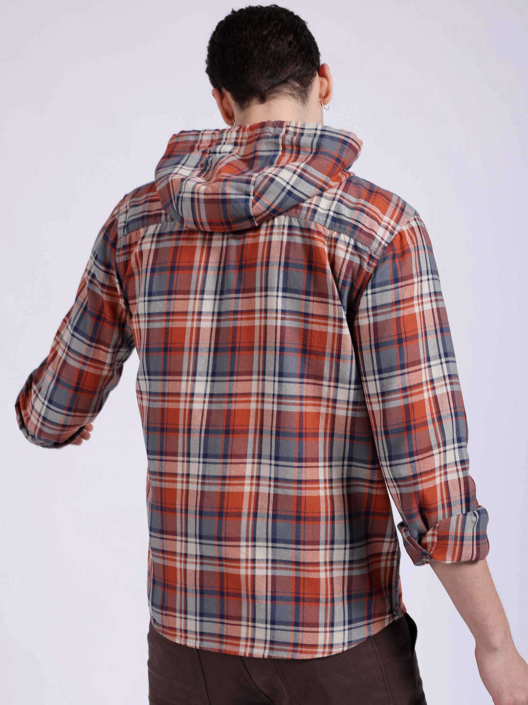 Shop Men Checked Shirt Online.