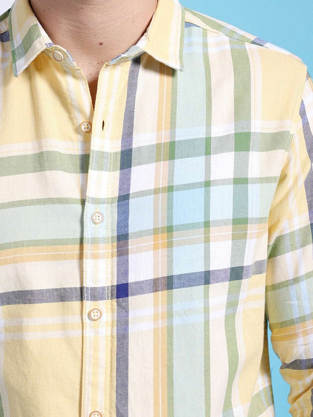 Shop Men Checked Shirt Online.