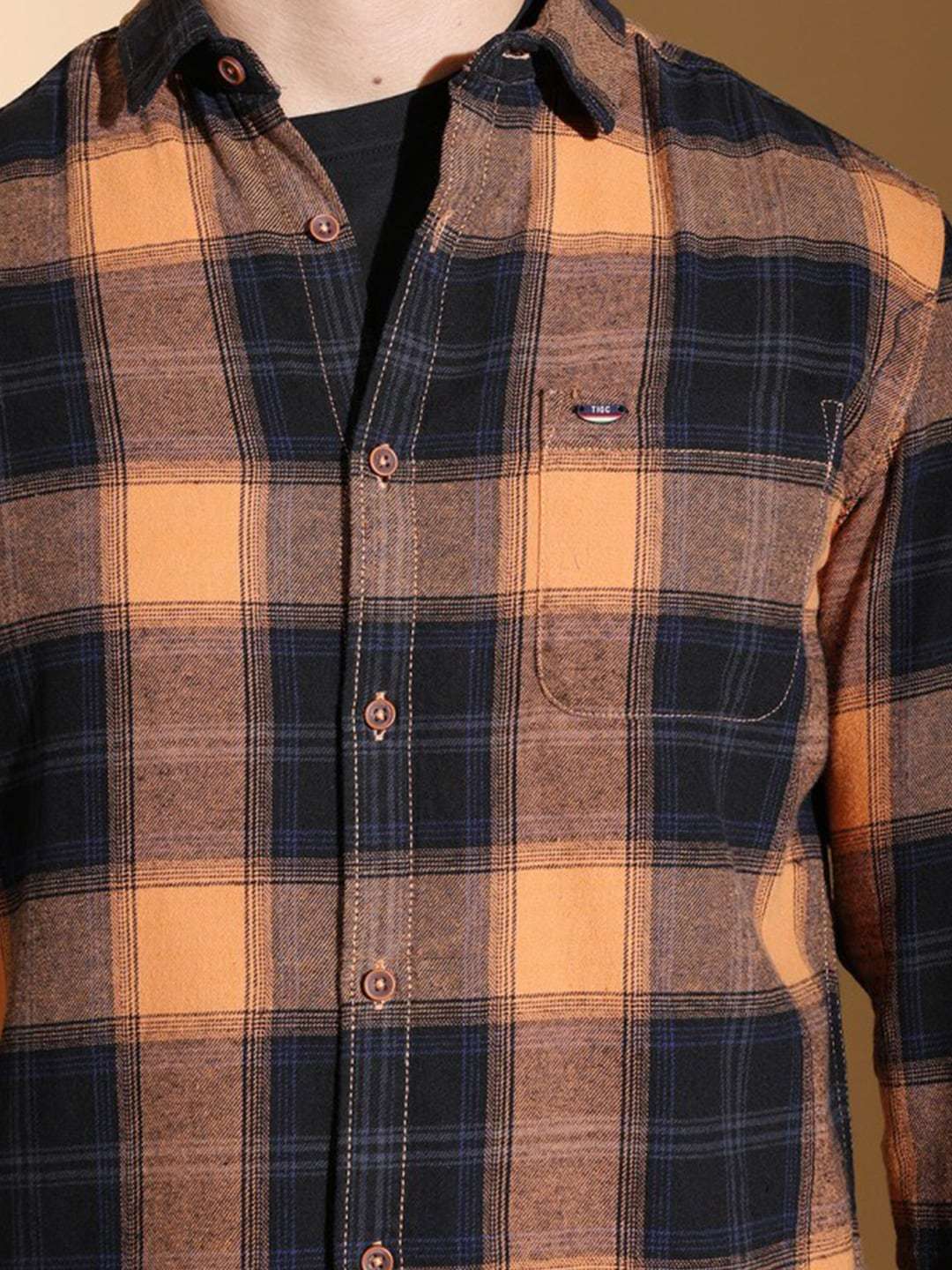 Shop Men Checked Shirt Online.