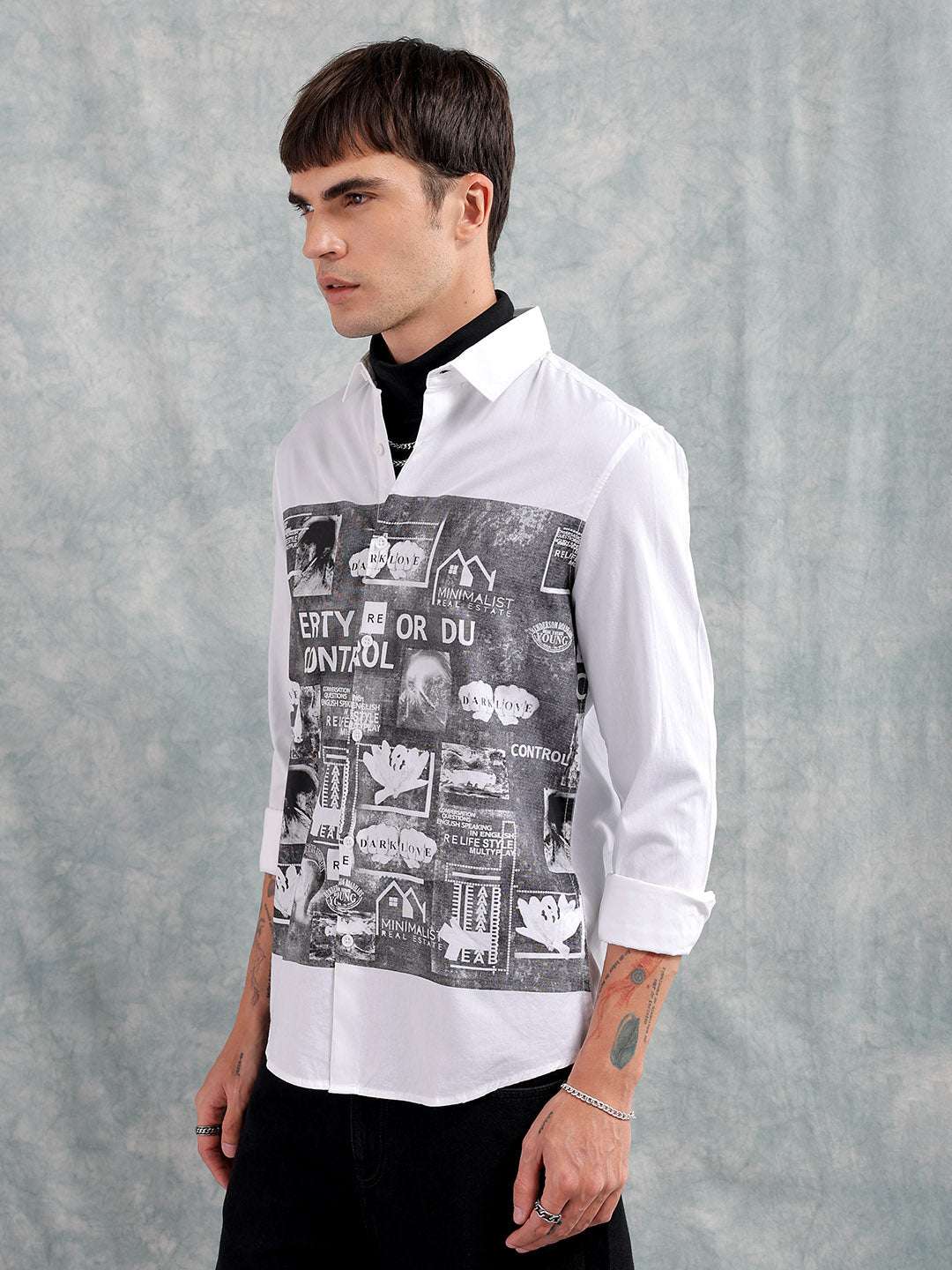 Shop Men Printed Shirt Online.