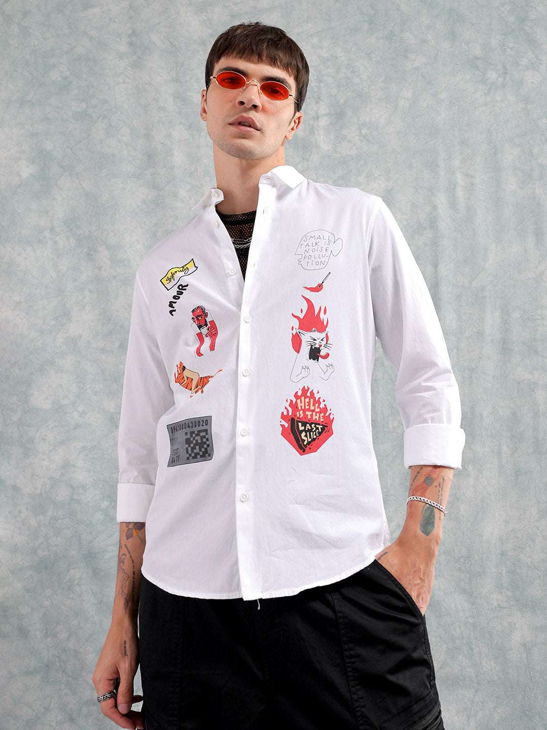 Shop Men Printed Shirt Online.