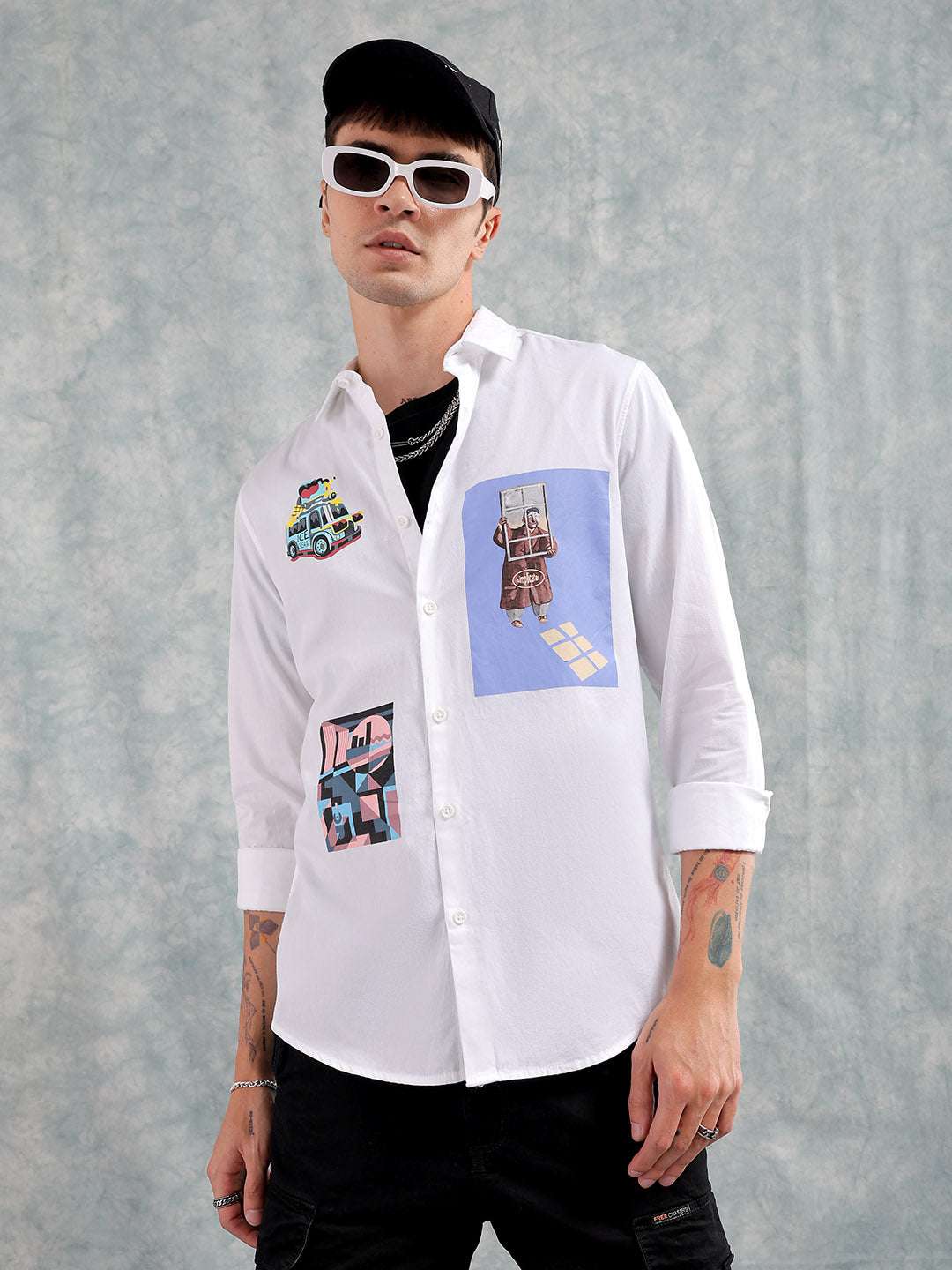 Shop Men Printed Shirt Online.