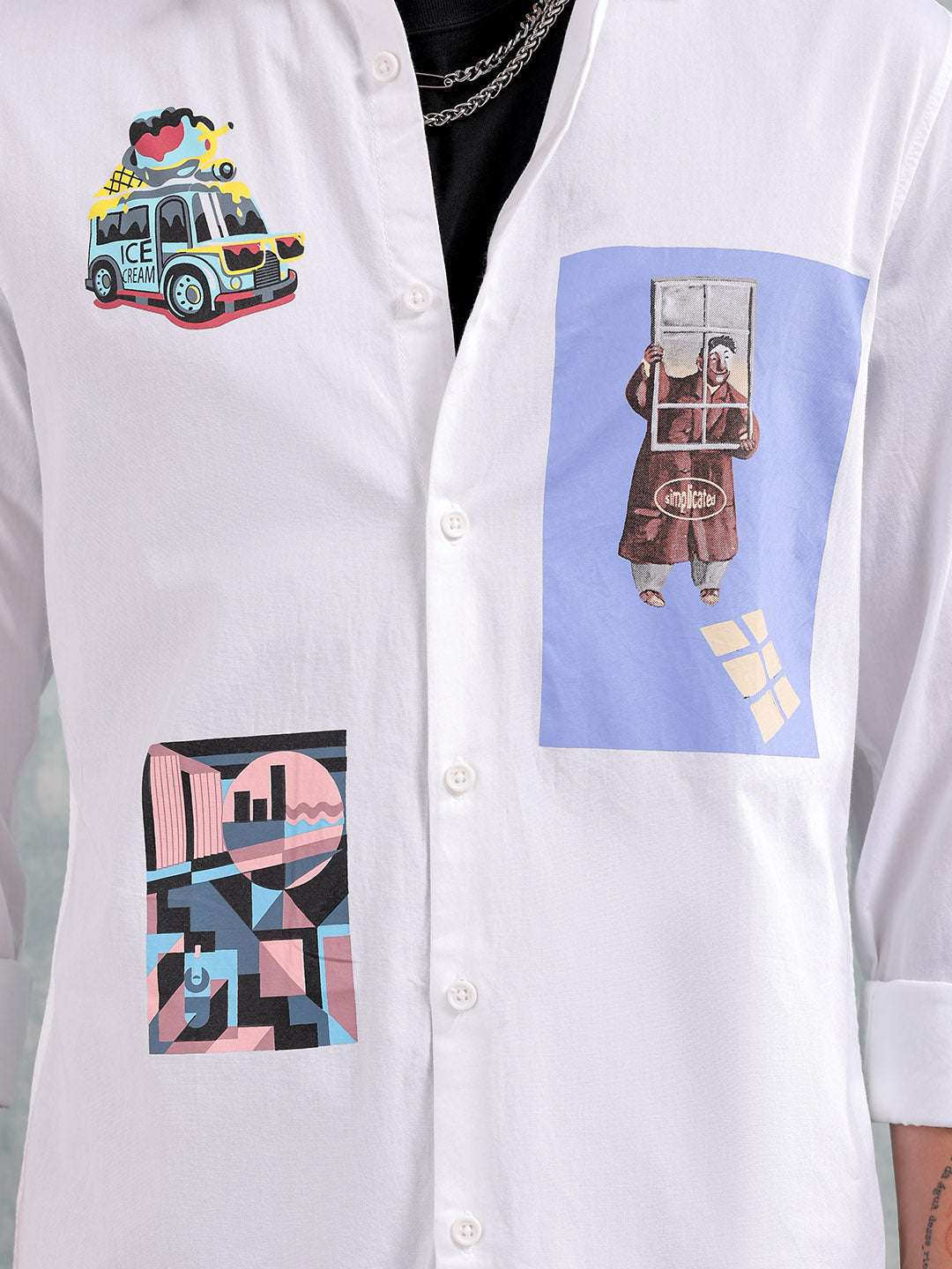 Shop Men Printed Shirt Online.