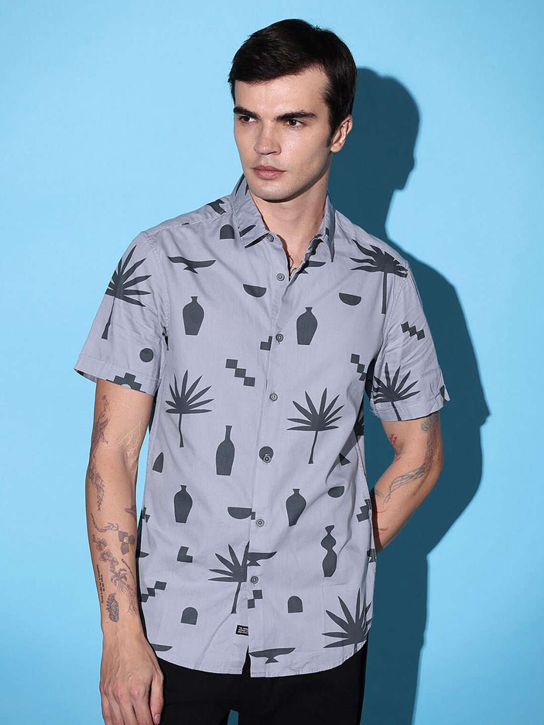 Shop Men Printed Shirt Online.