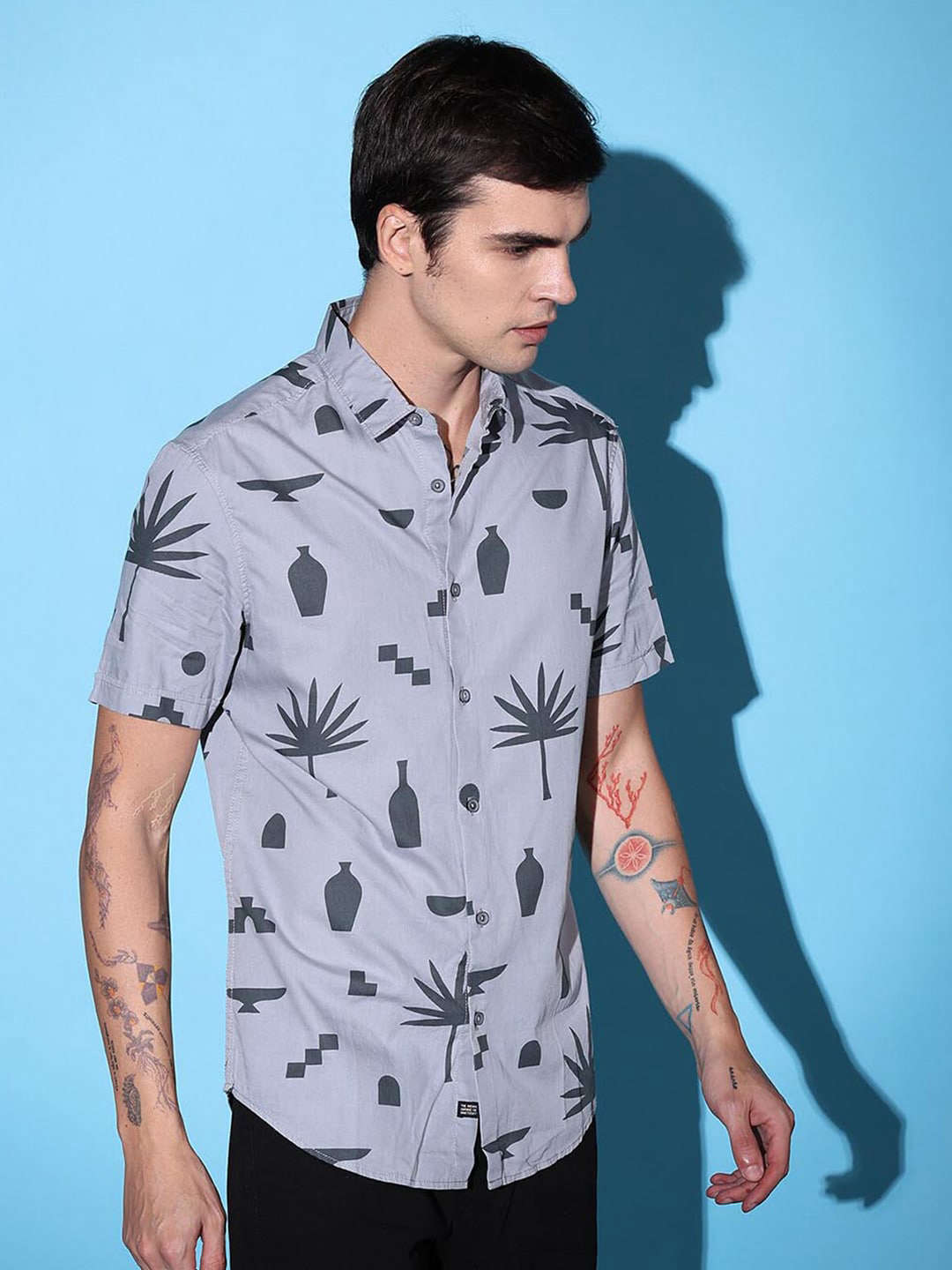 Shop Men Printed Shirt Online.