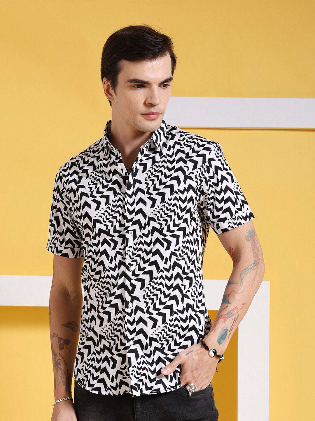 Shop Men Printed Shirt Online.