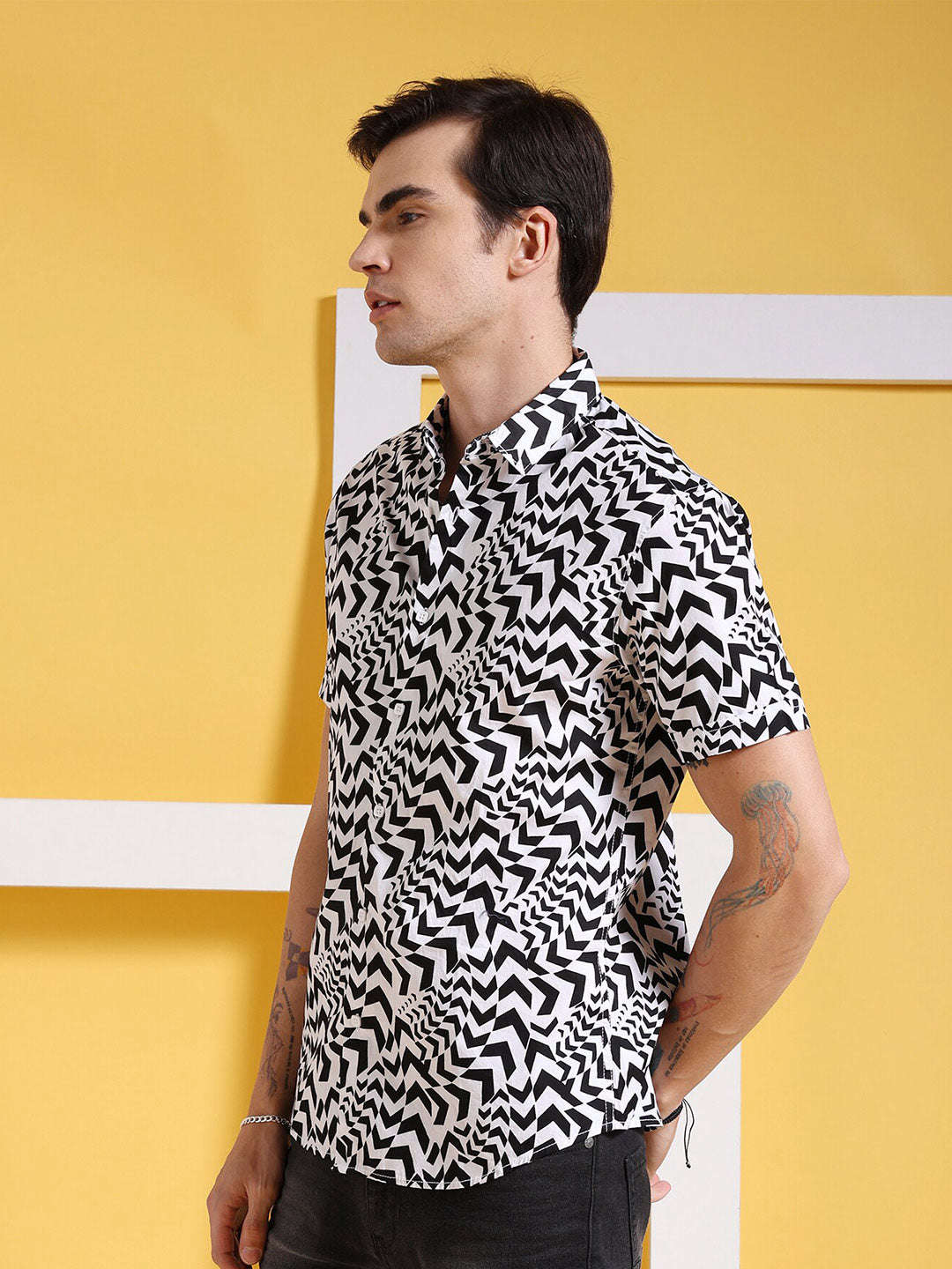 Shop Men Printed Shirt Online.