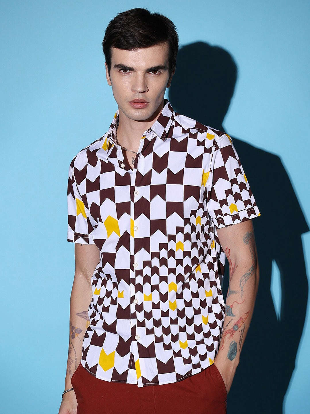 Shop Men Printed Shirt Online.