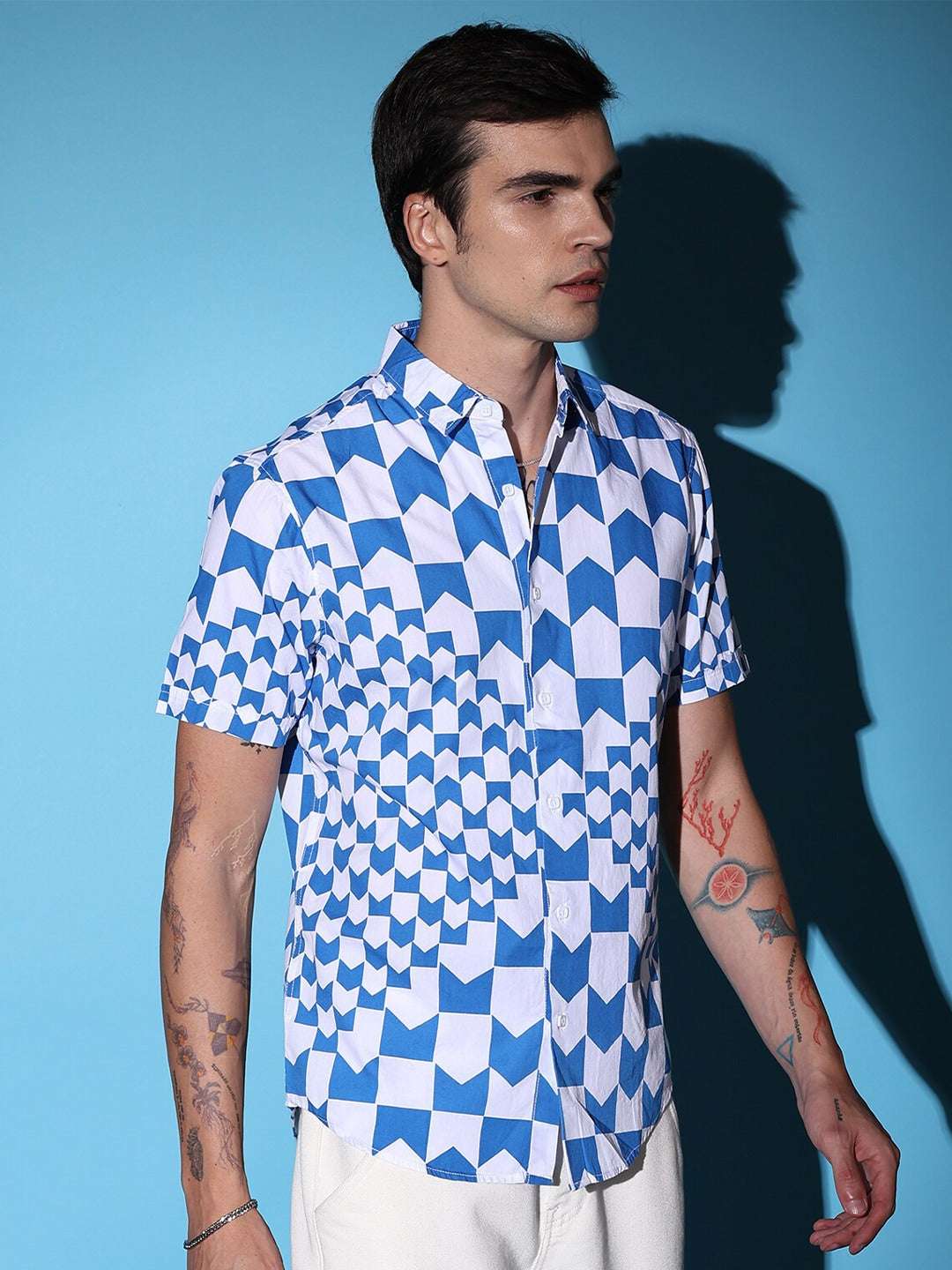 Shop Men Printed Shirt Online.