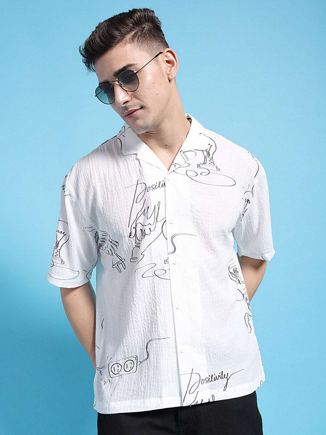 Shop Men Printed Shirt Online.