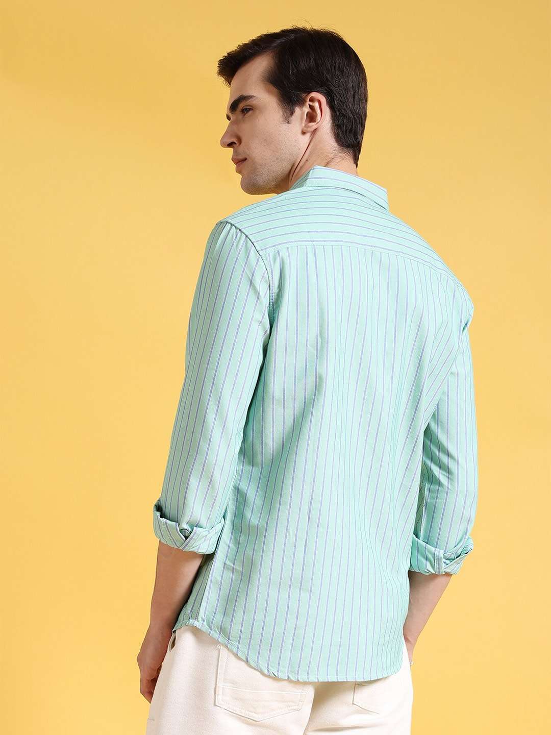 Shop Men Striped Shirt Online.