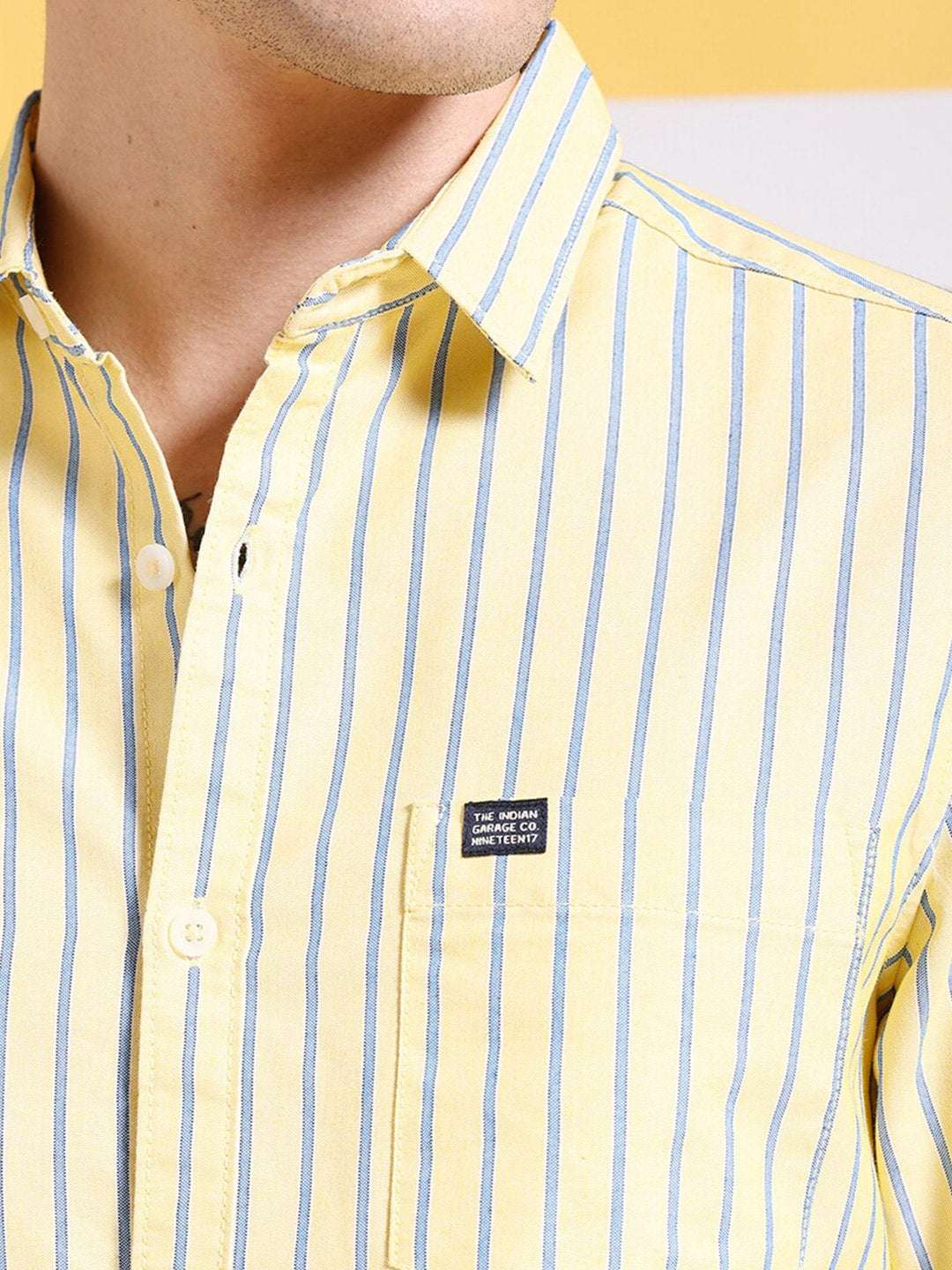 Shop Men Striped Shirt Online.