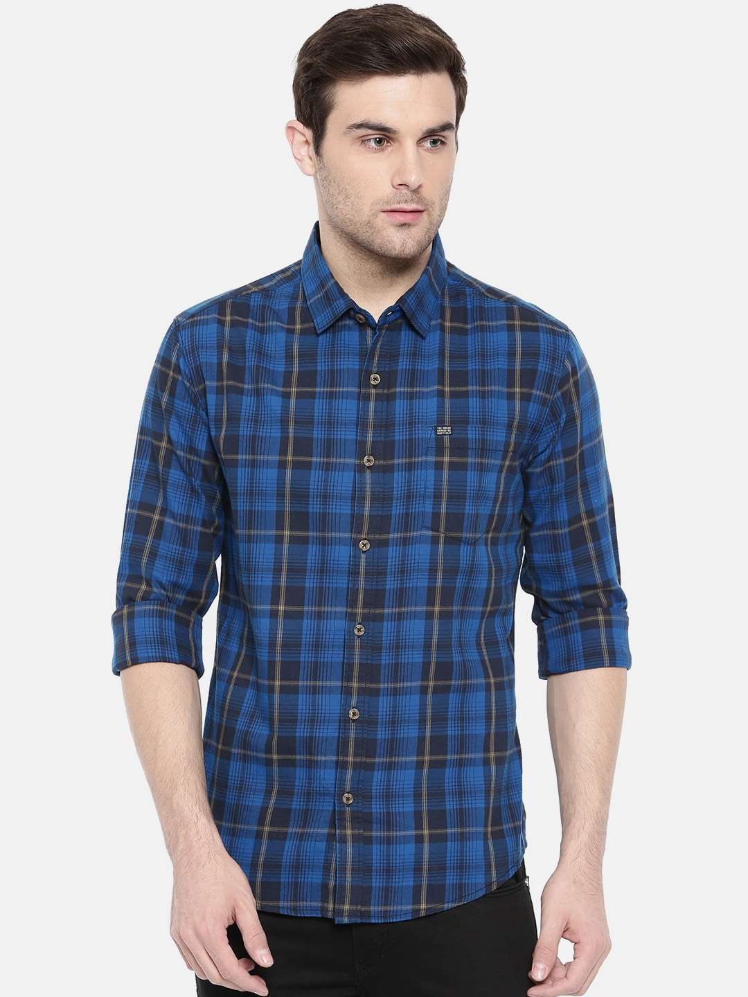 Shop Men Casual Check Shirt Online.