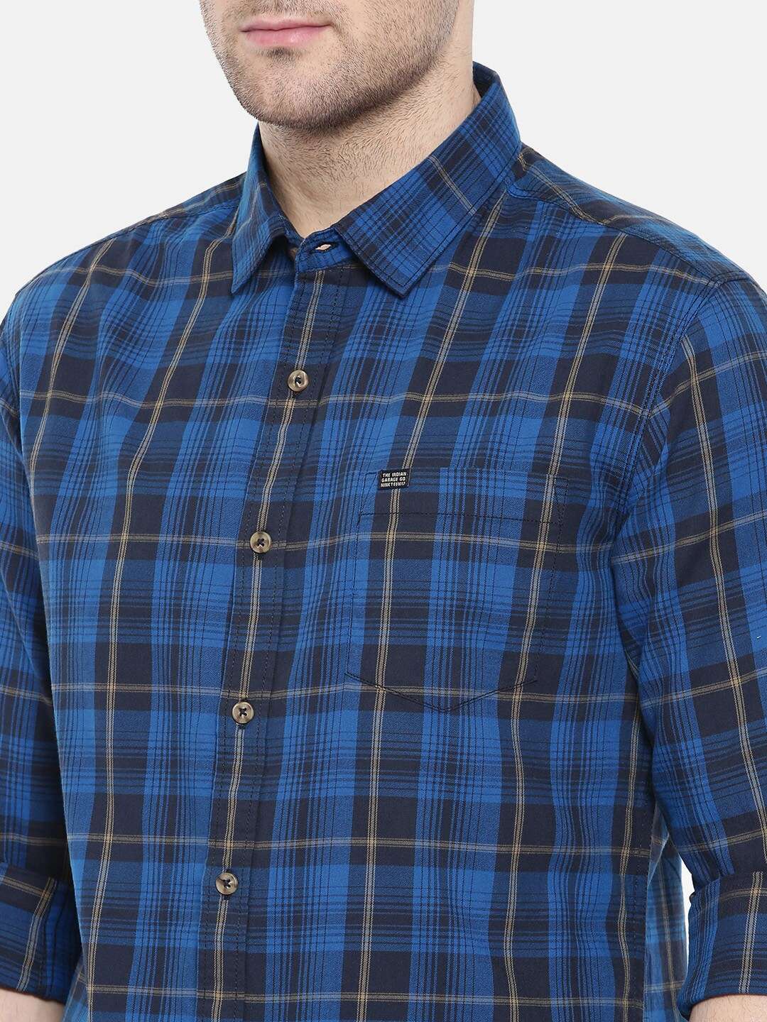 Shop Men Casual Check Shirt Online.