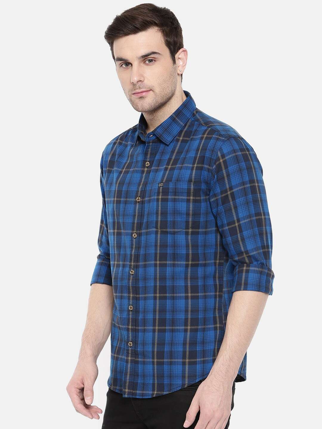 Shop Men Casual Check Shirt Online.