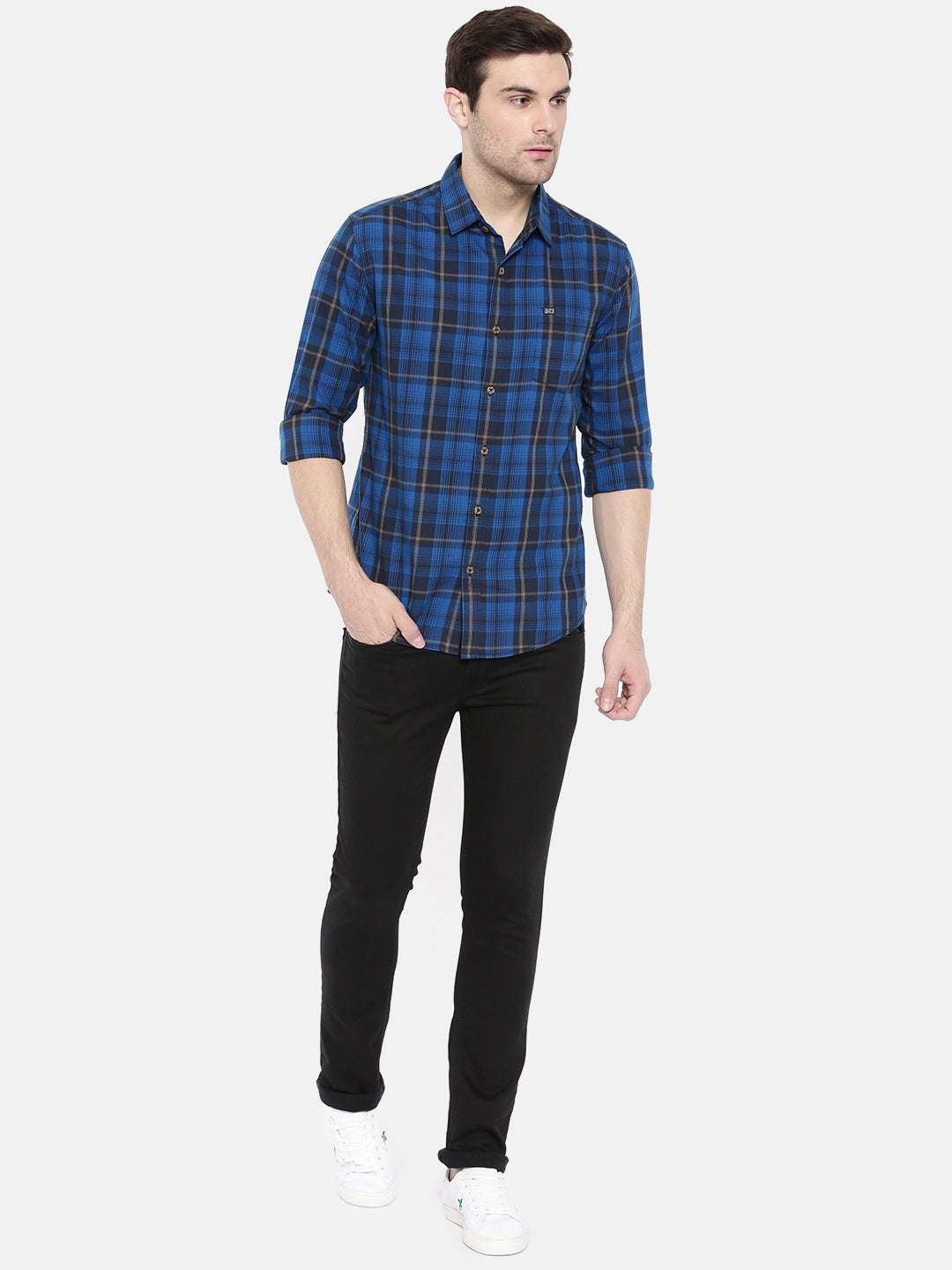 Shop Men Casual Check Shirt Online.