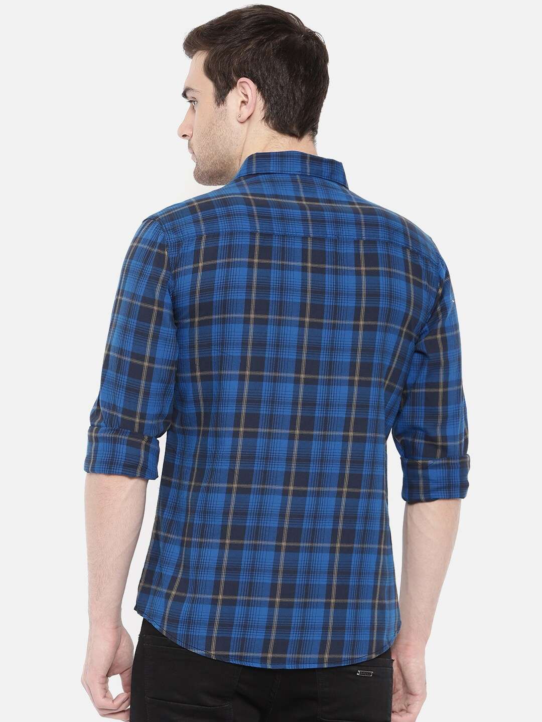 Shop Men Casual Check Shirt Online.