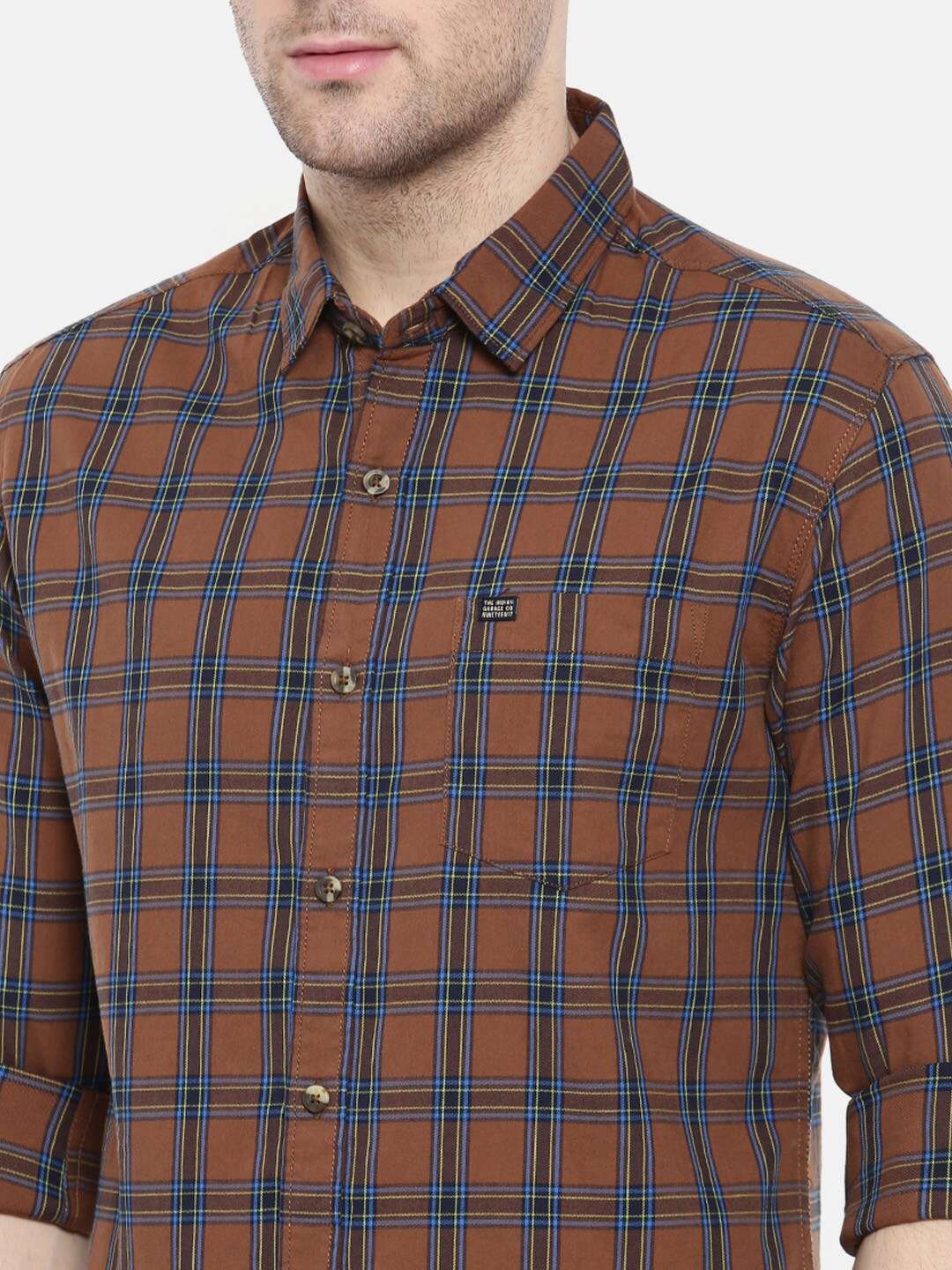 Shop Men Casual Check Shirt Online.