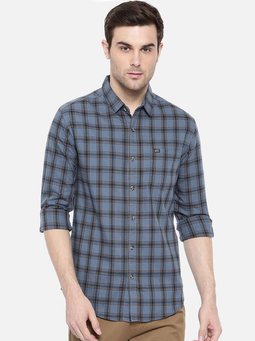 Shop Men Casual Check Shirt Online.