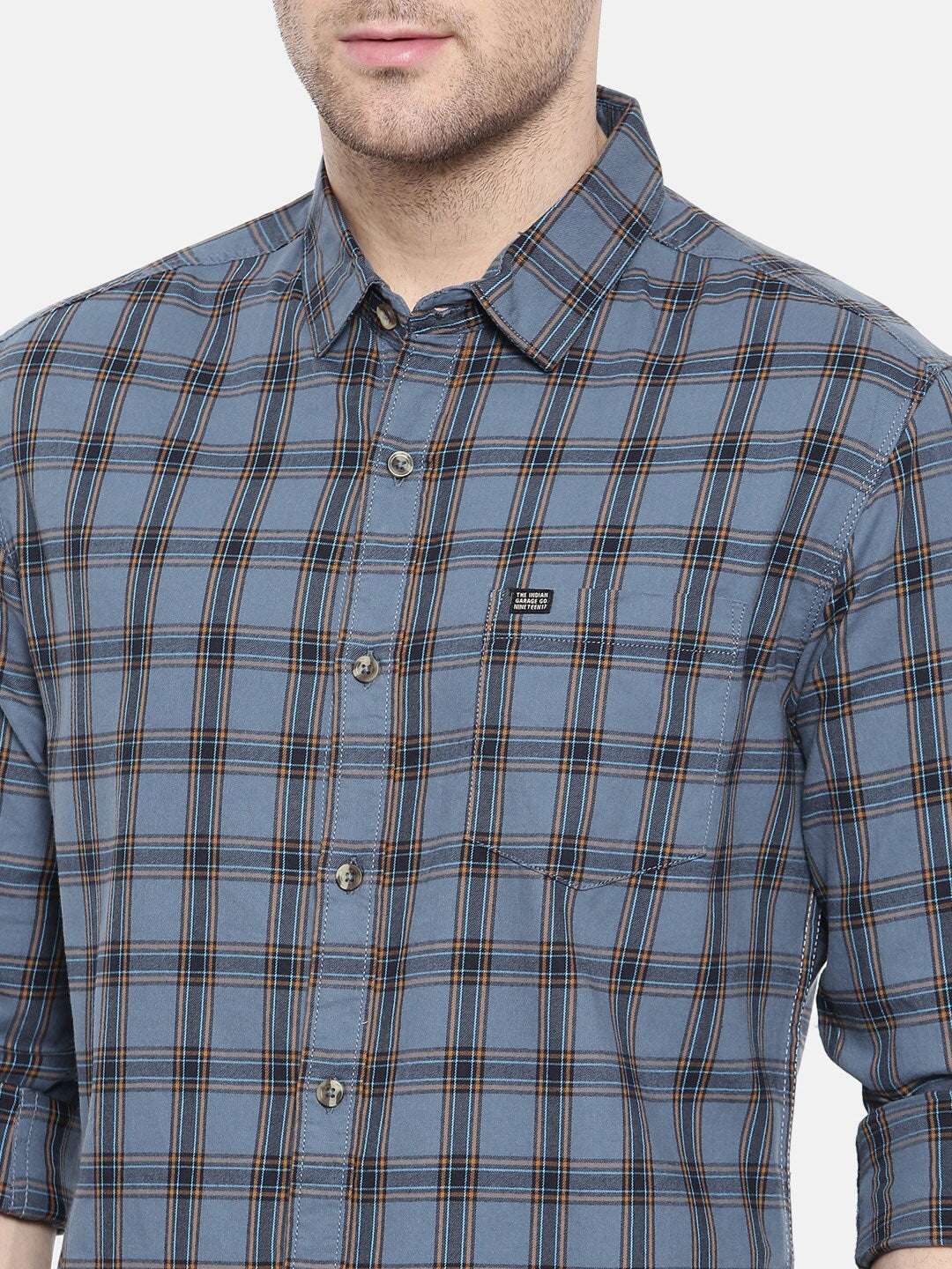 Shop Men Casual Check Shirt Online.