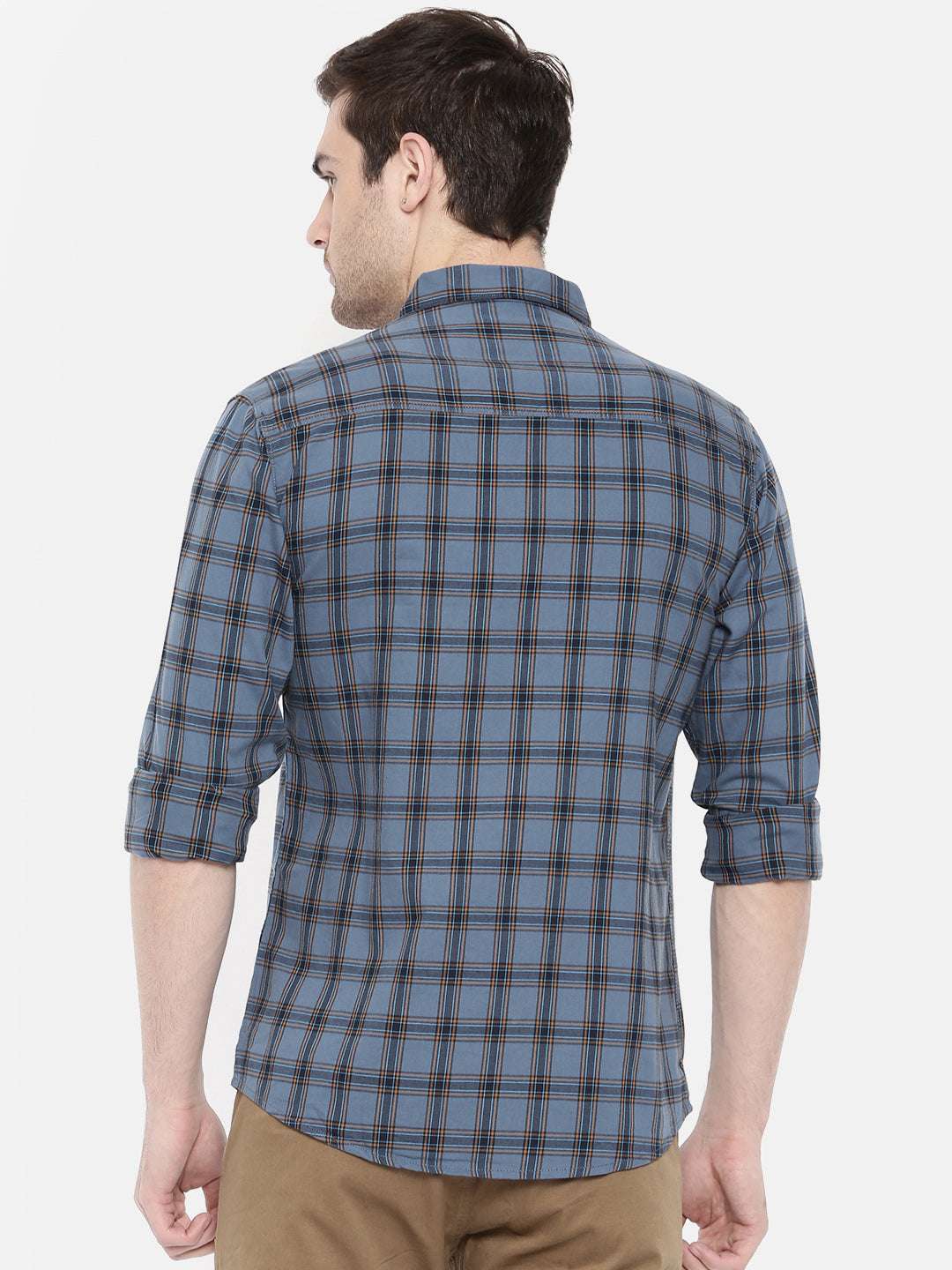 Shop Men Casual Check Shirt Online.