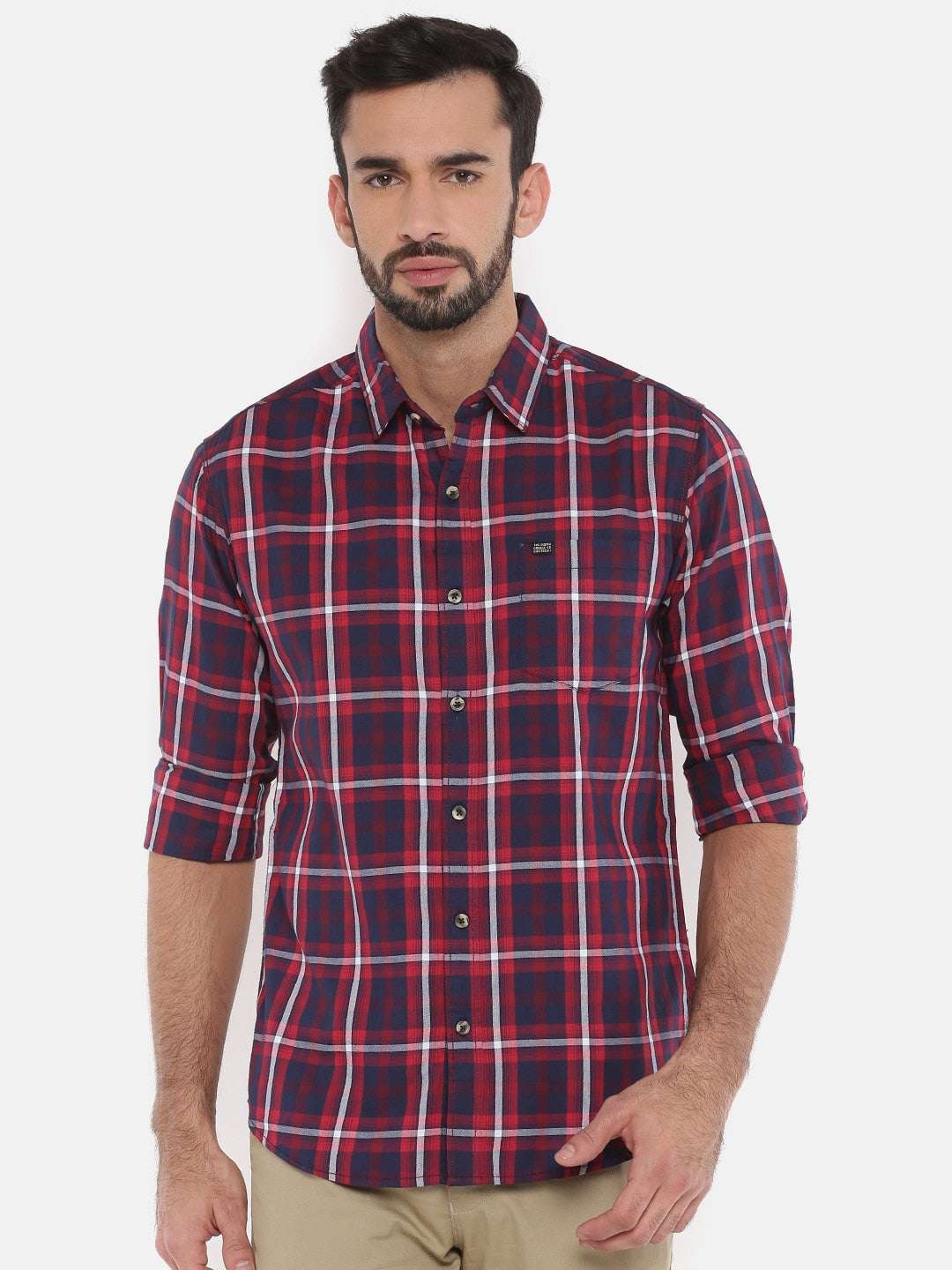 Shop Men Casual Check Shirt Online.