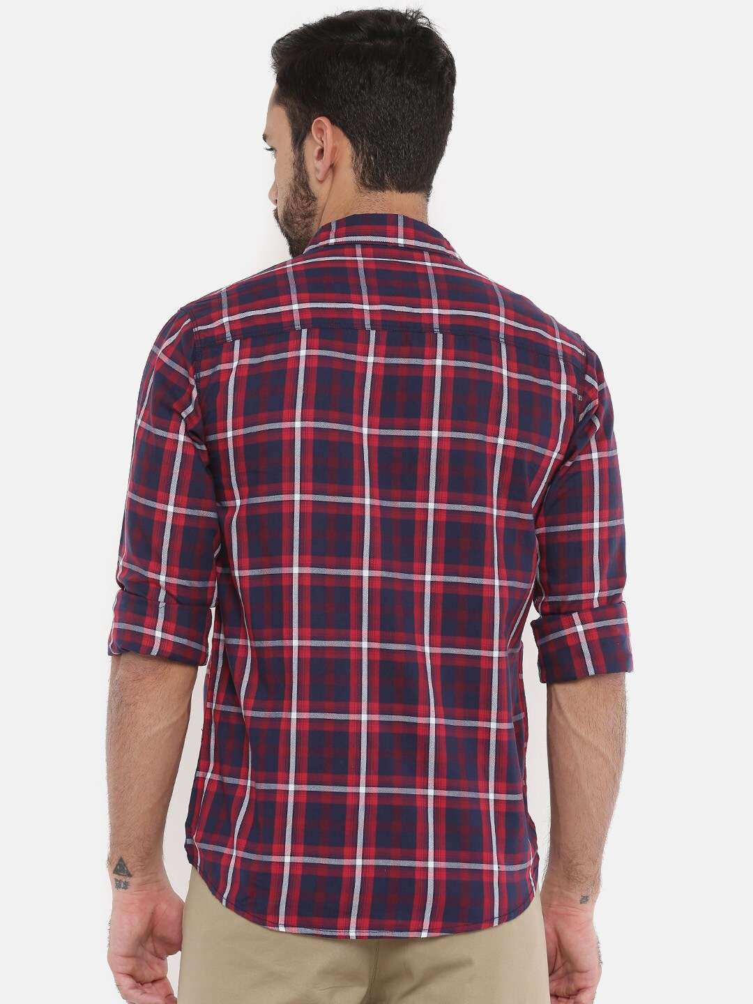 Shop Men Casual Check Shirt Online.