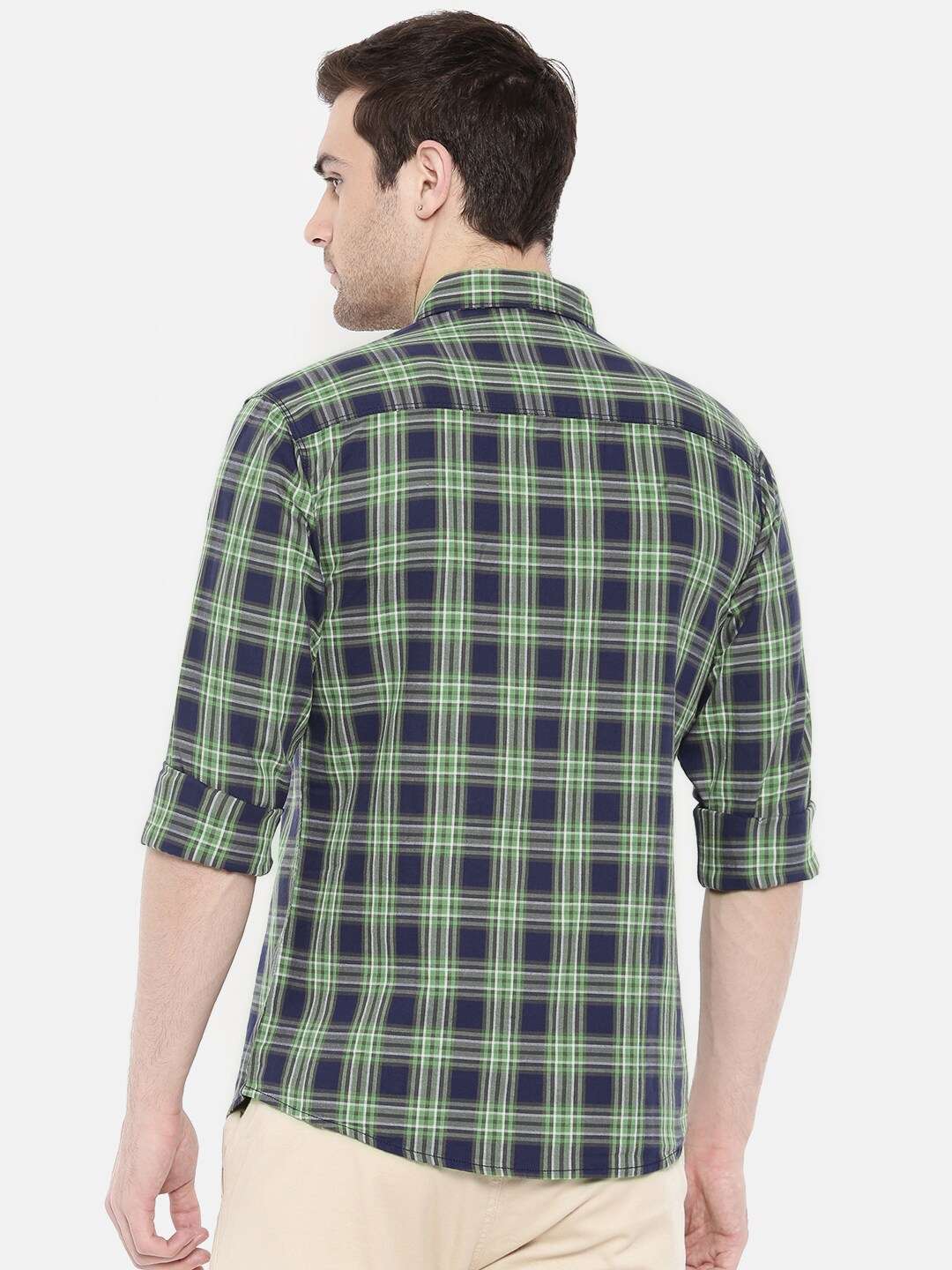 Shop Men Casual Check Shirt Online.