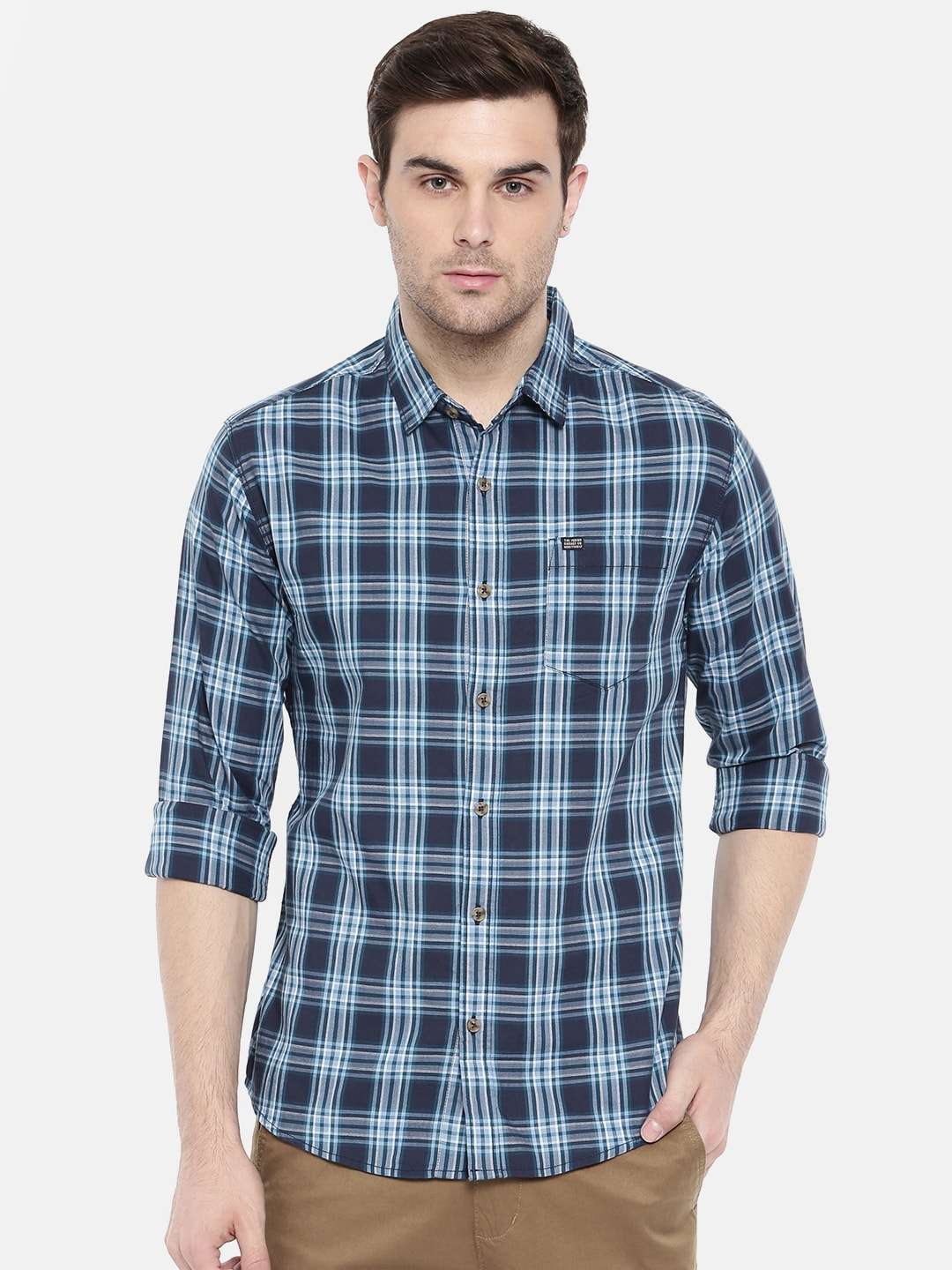 Shop Men Casual Check Shirt Online.