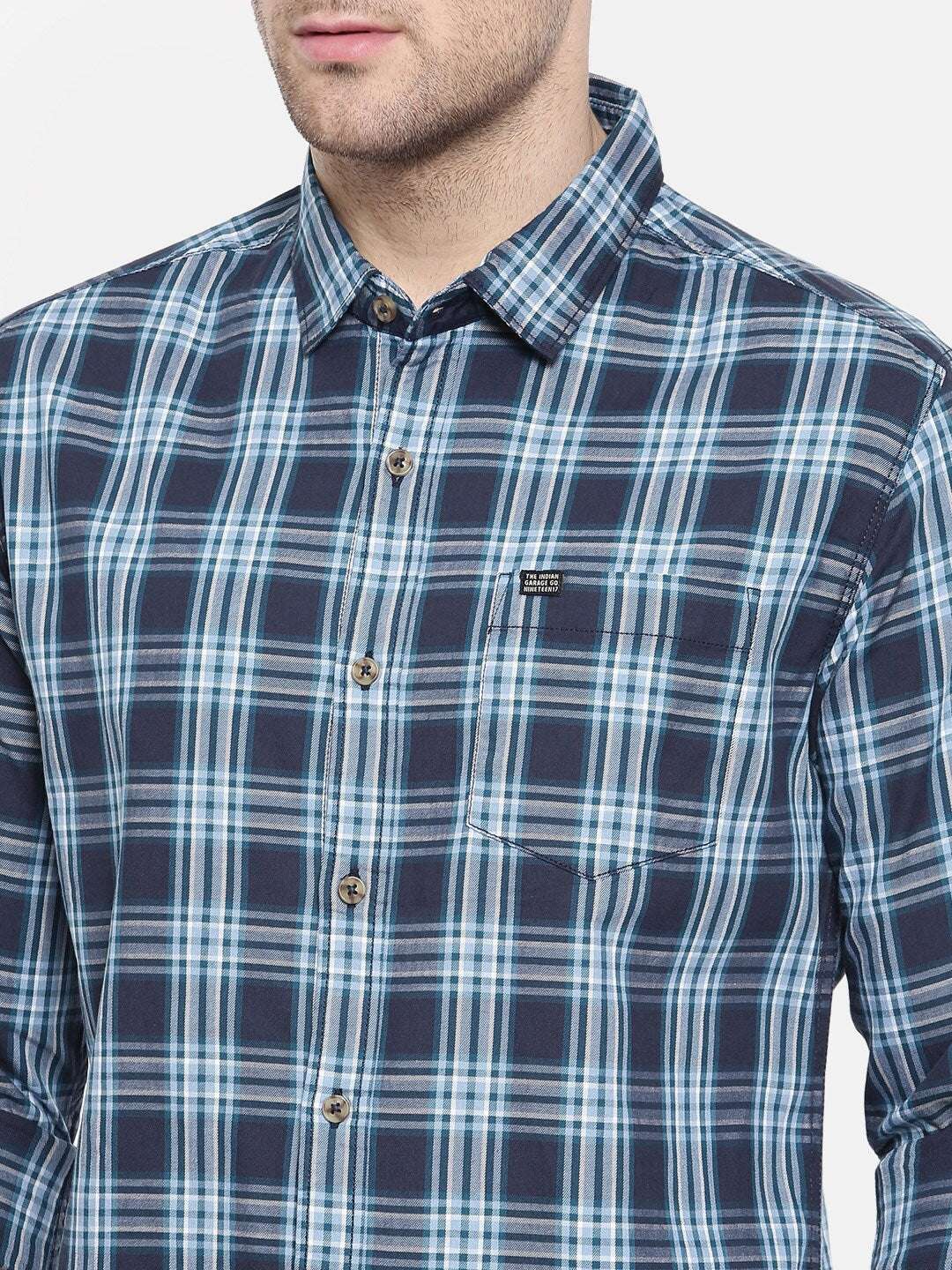 Shop Men Casual Check Shirt Online.